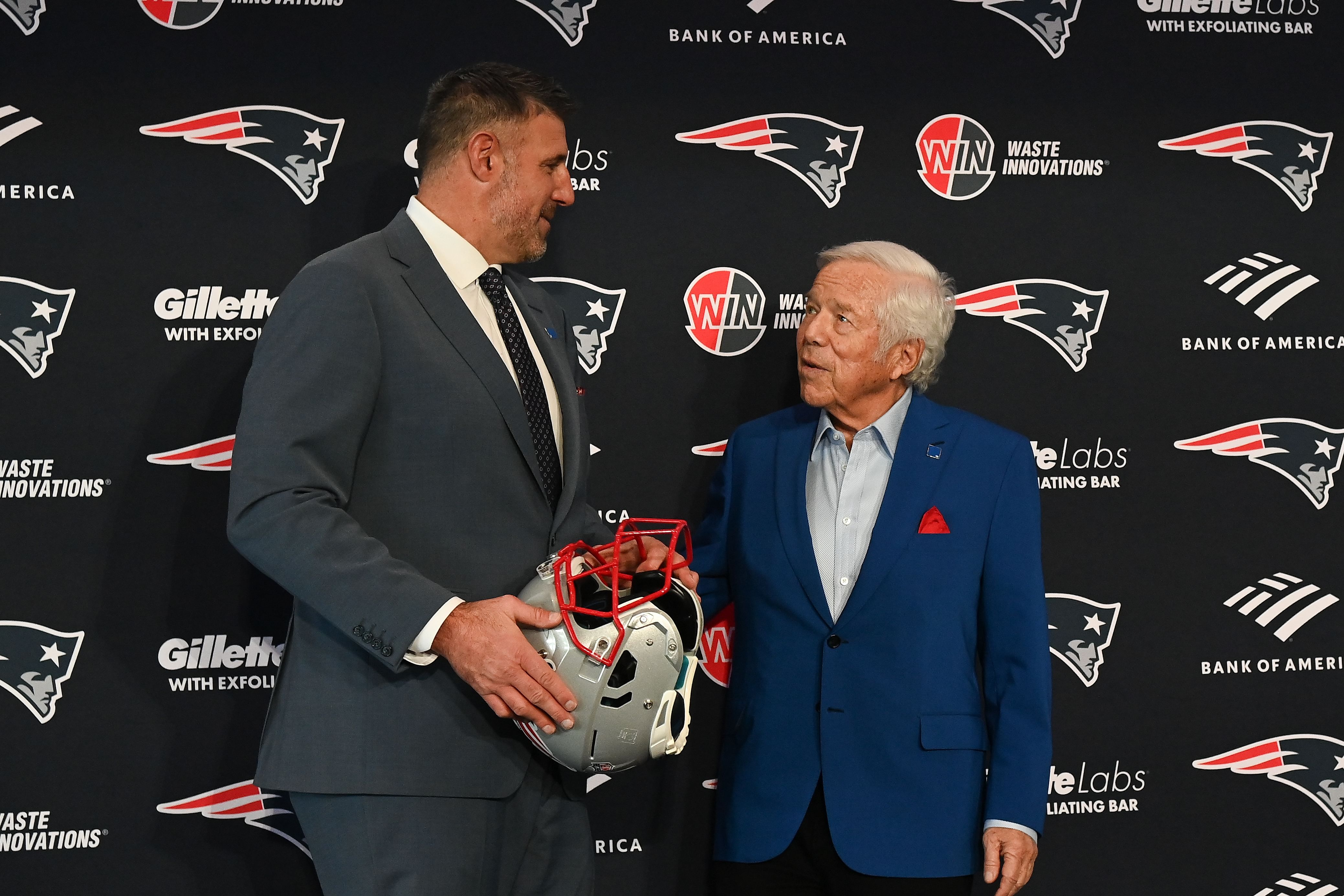 NFL: New England Patriots Mike Vrabel Press Conference - Source: Imagn