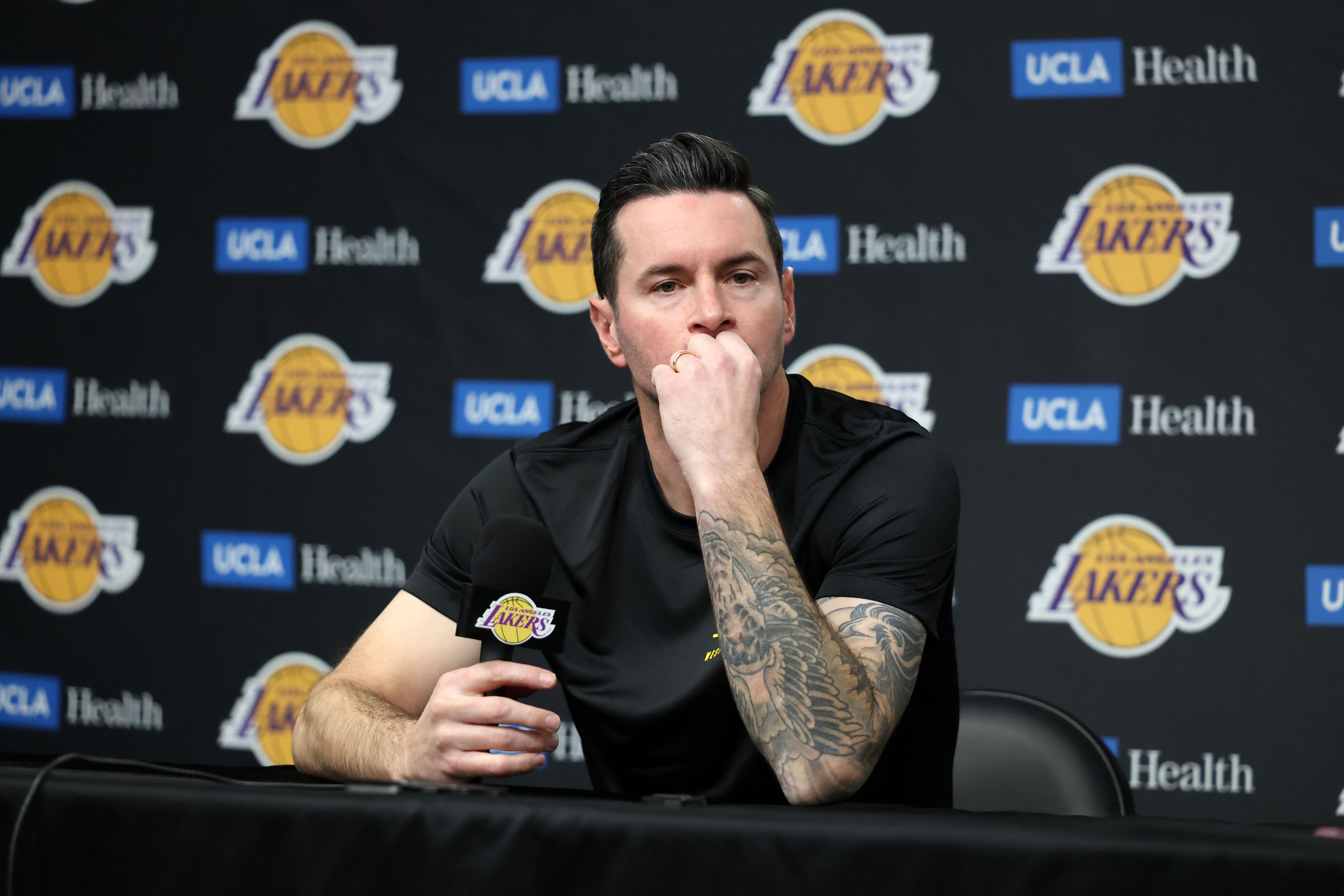 JJ Redick details seeing his home burned down. (Photo: IMAGN)