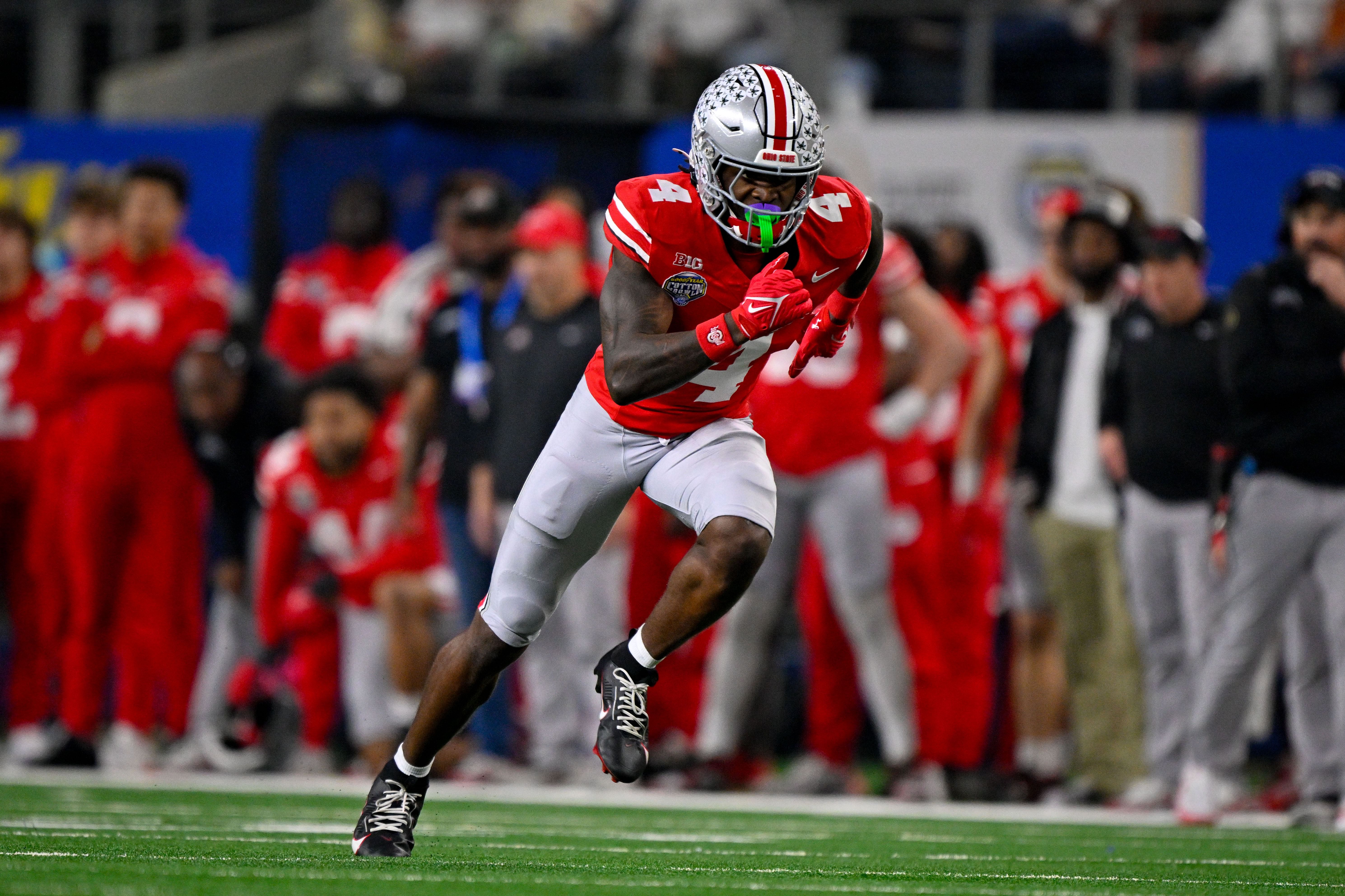 NCAA Football: Ohio State WR Jeremiah Smith - Source: Imagn