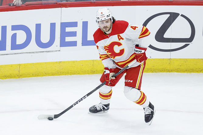NHL Trade Rumor: Elliotte Friedman sheds light on $27,300,000 D-man's future with Calgary Flames amid 'conflicting reports'