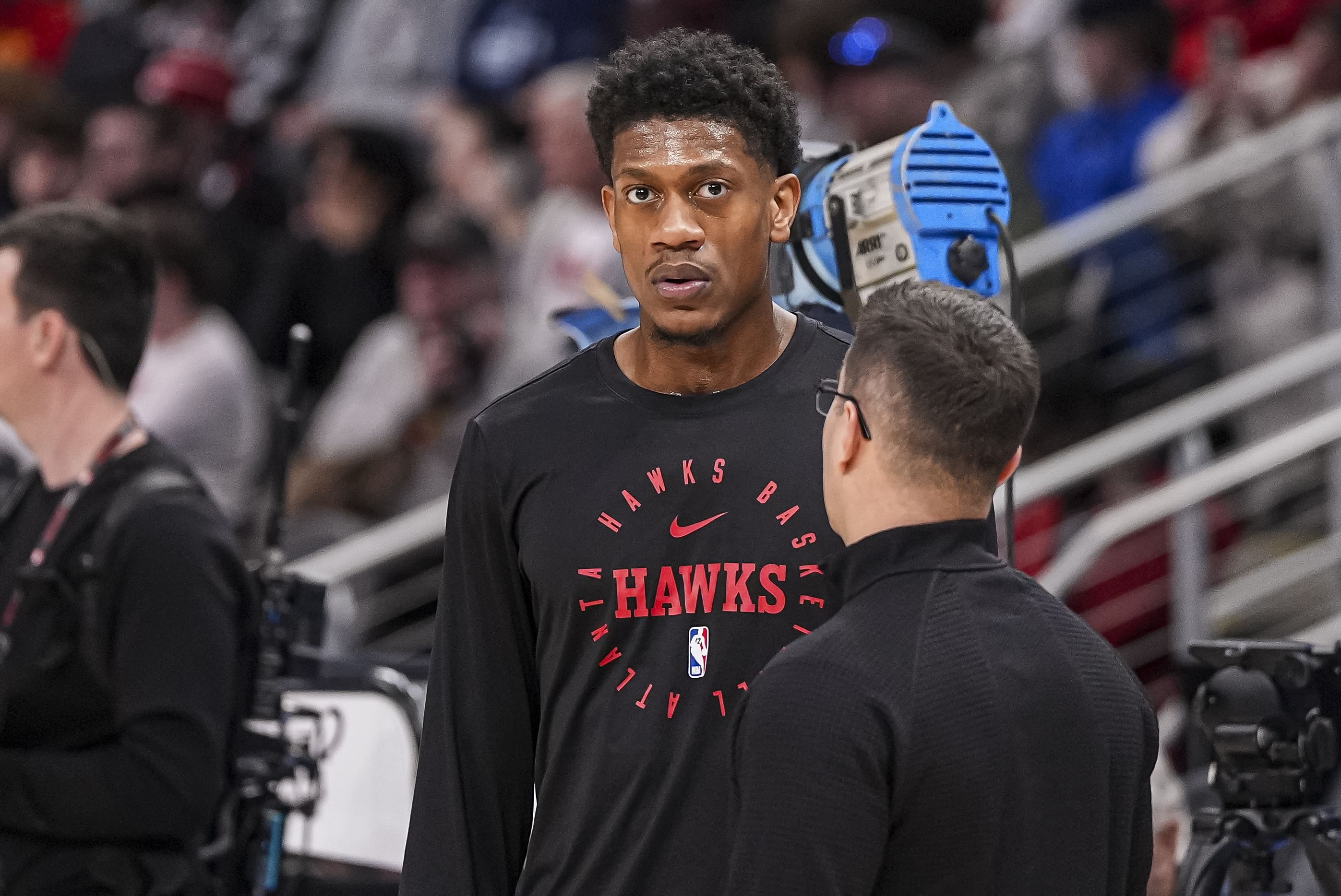 Atlanta Hawks forward De&#039;Andre Hunter (Image Credit: Dale Zanine-Imagn Images)