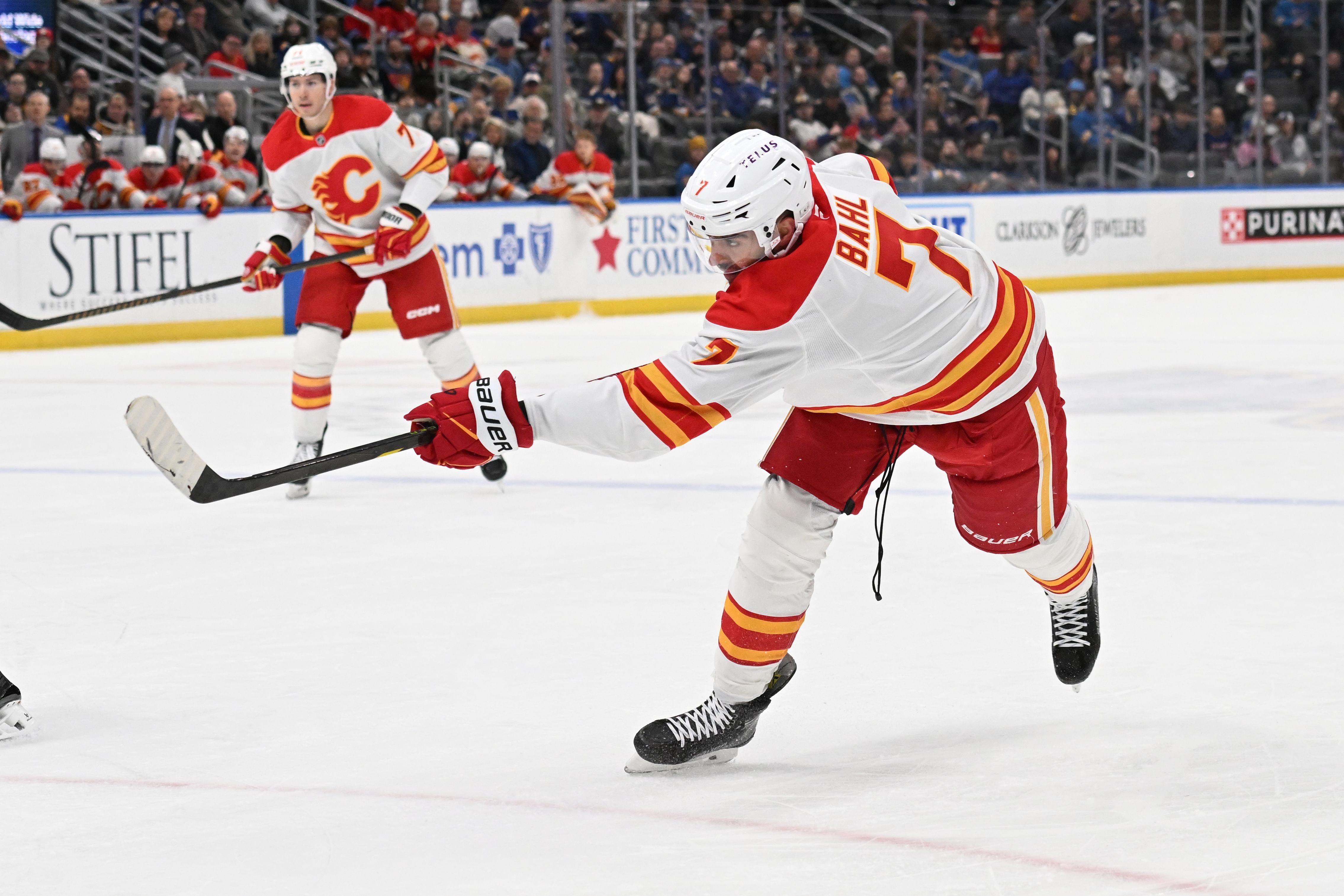 NHL: Calgary Flames at St. Louis Blues - Source: Imagn