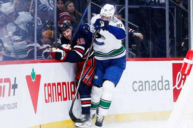 NHL: Vancouver Canucks at Winnipeg Jets - Source: Imagn