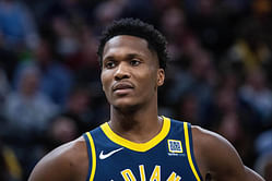 "Laker with Myles Turner" - NBA fans react to athletic $7,245,720 guard being on trade radar for several contenders