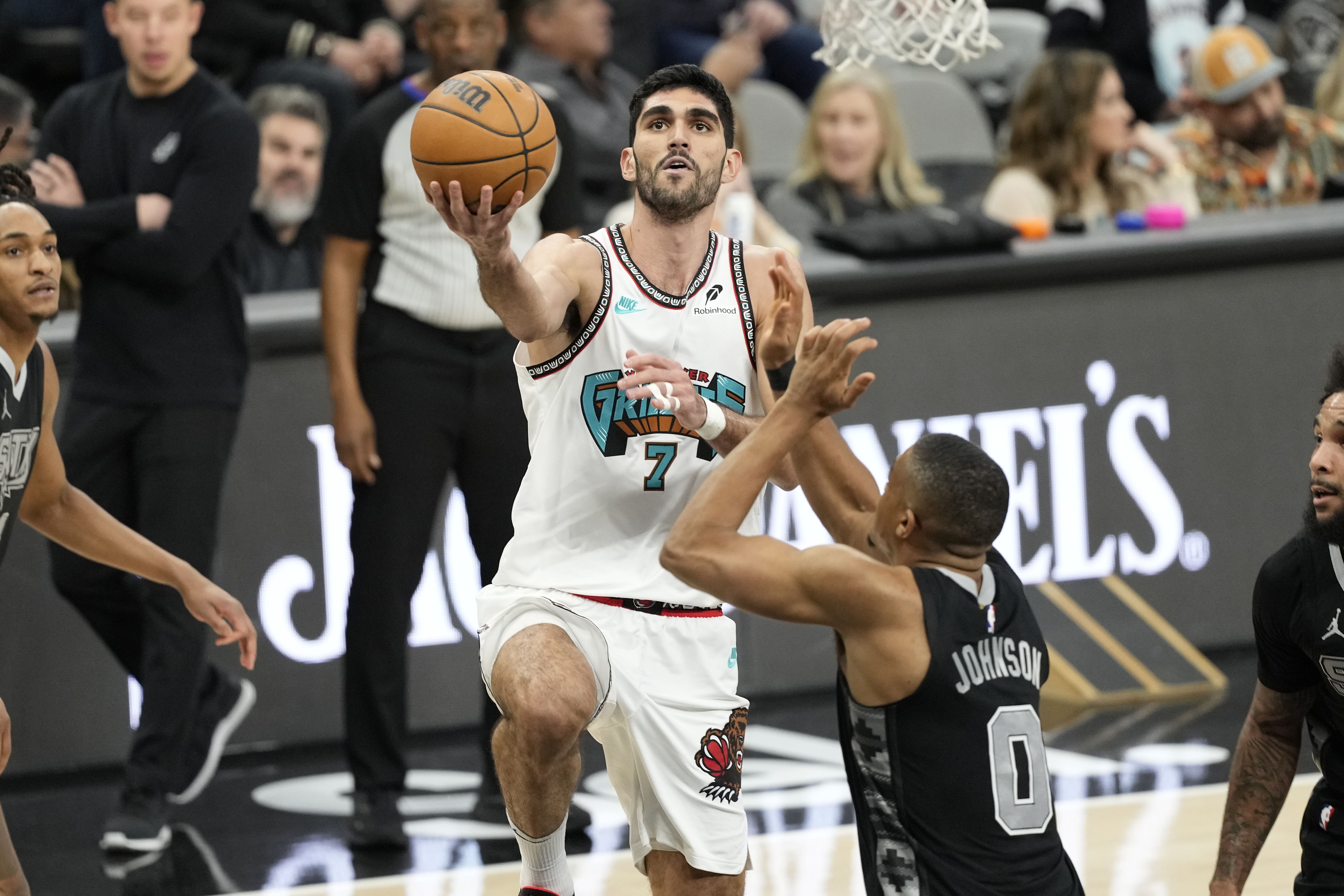 Memphis Grizzlies big man Santi Aldama (Image Credit: Scott Wachter-Imagn Images)