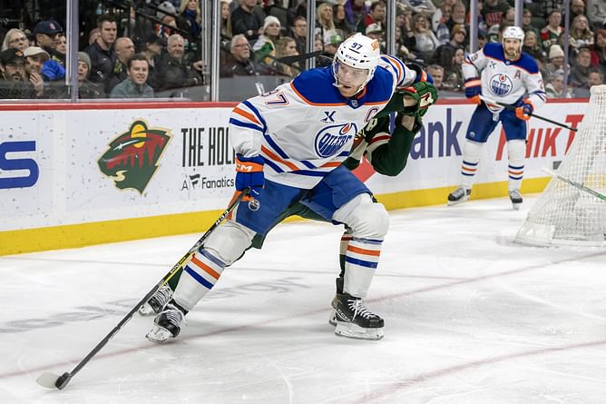 Wild D-man vents frustration over Connor McDavid's special treatment by referees after no-call elbow on Marcus Johansson