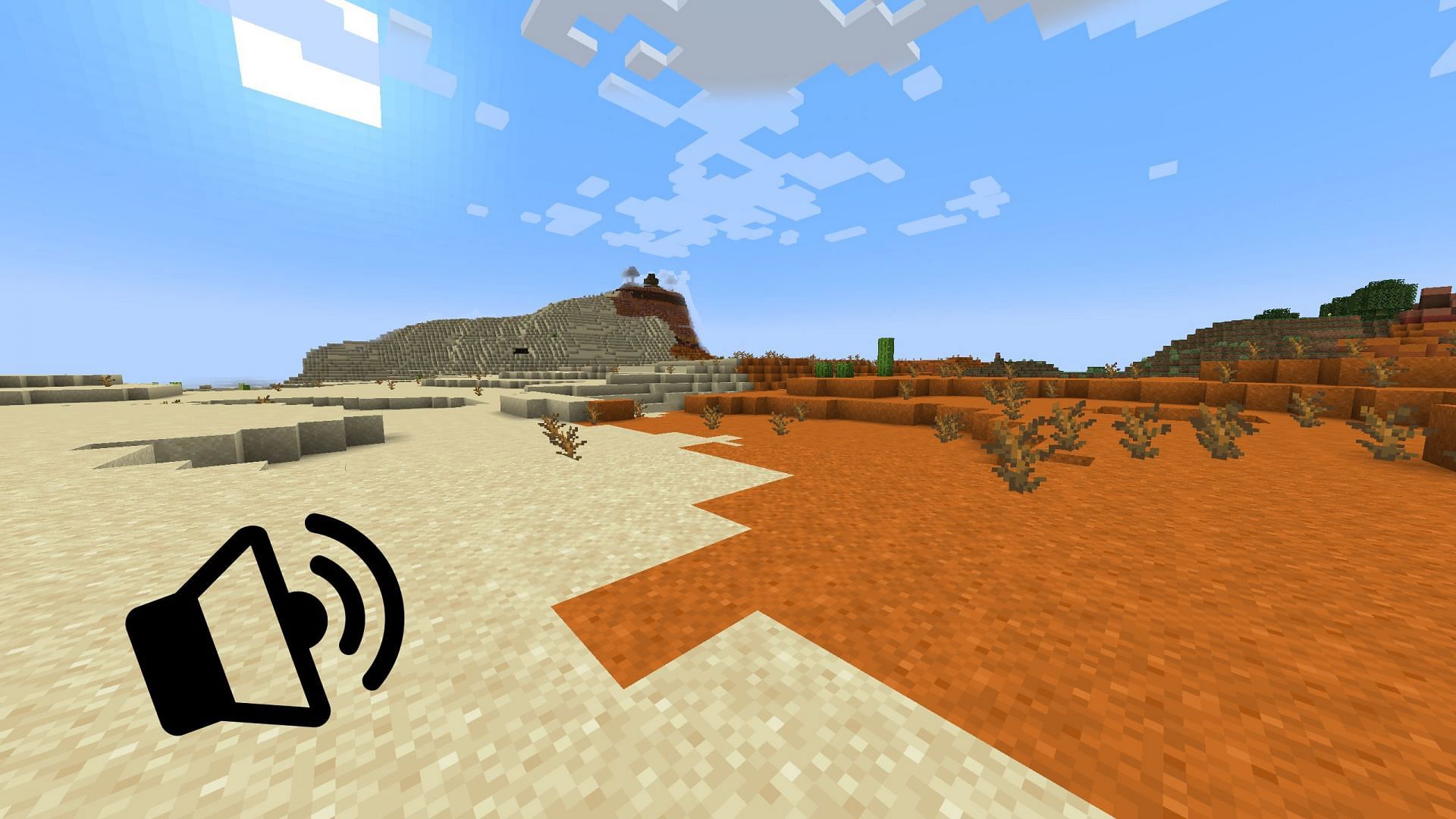 New desert and badlands ambient sounds should be added to every Overworld biome (Image via Mojang Studios)