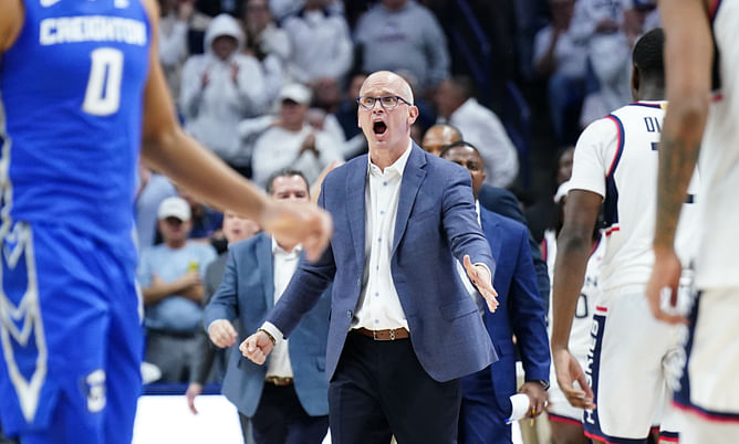 Dan Hurley blames lack of "attention to detail" and "will" for UConn's inability to guard Jamiya Neal in Creighton upset