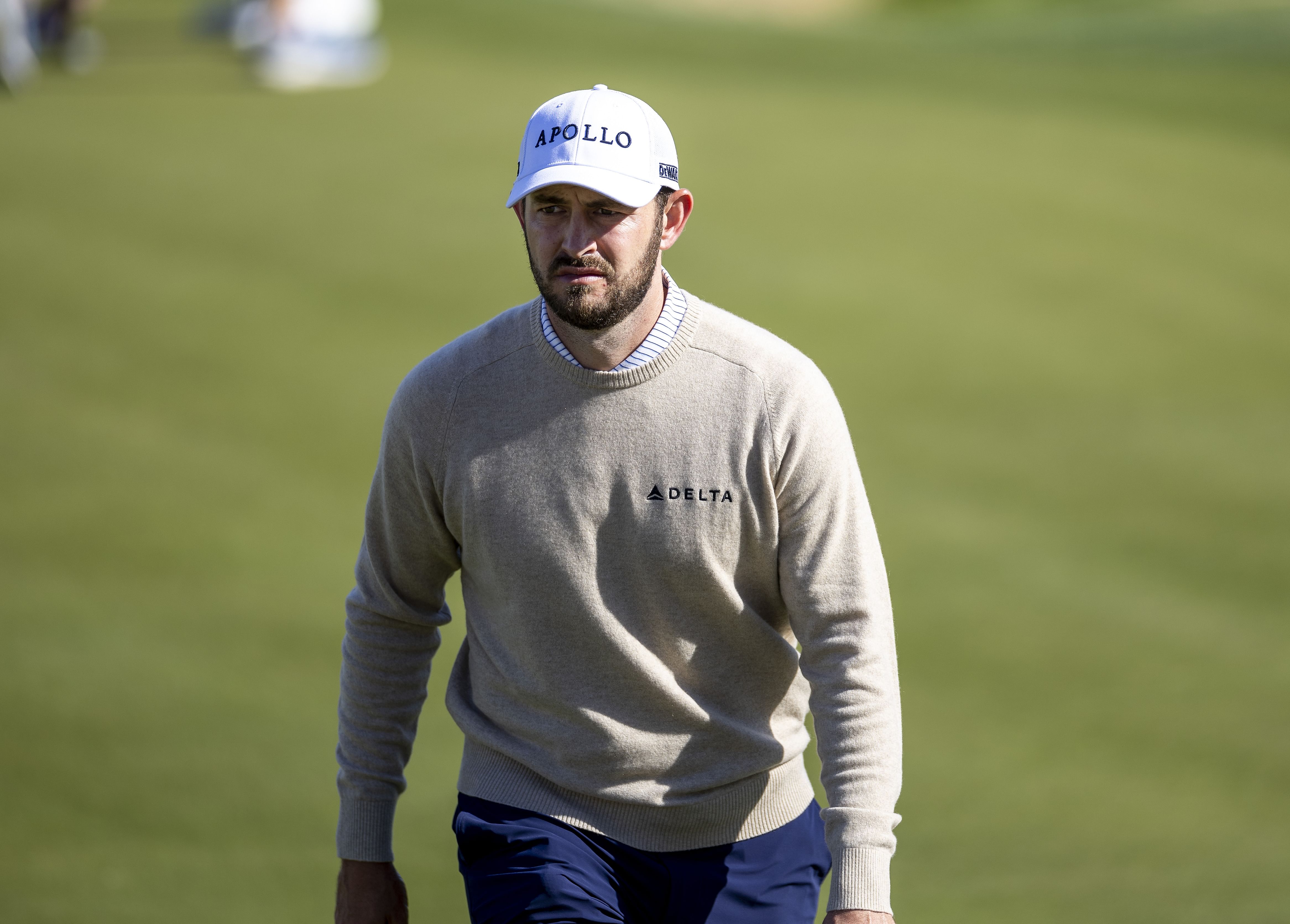 Patrick Cantlay during the American Express - Third Round (Image Source: Imagn)