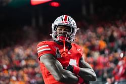 Jeremiah Smith injury: Hamstring wrapped pictures of Ohio State WR goes viral