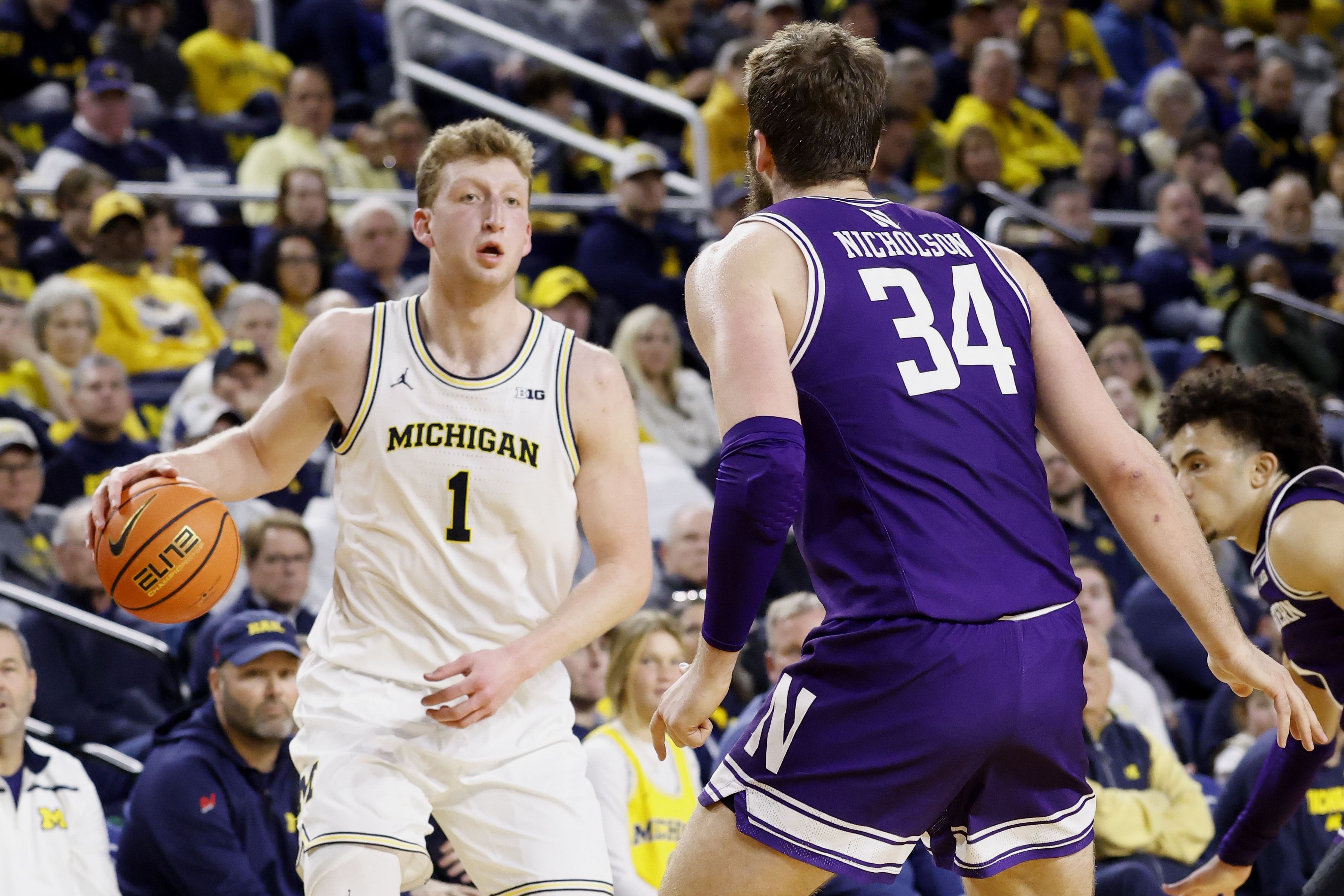 NCAA Basketball: Northwestern at Michigan - Source: Imagn