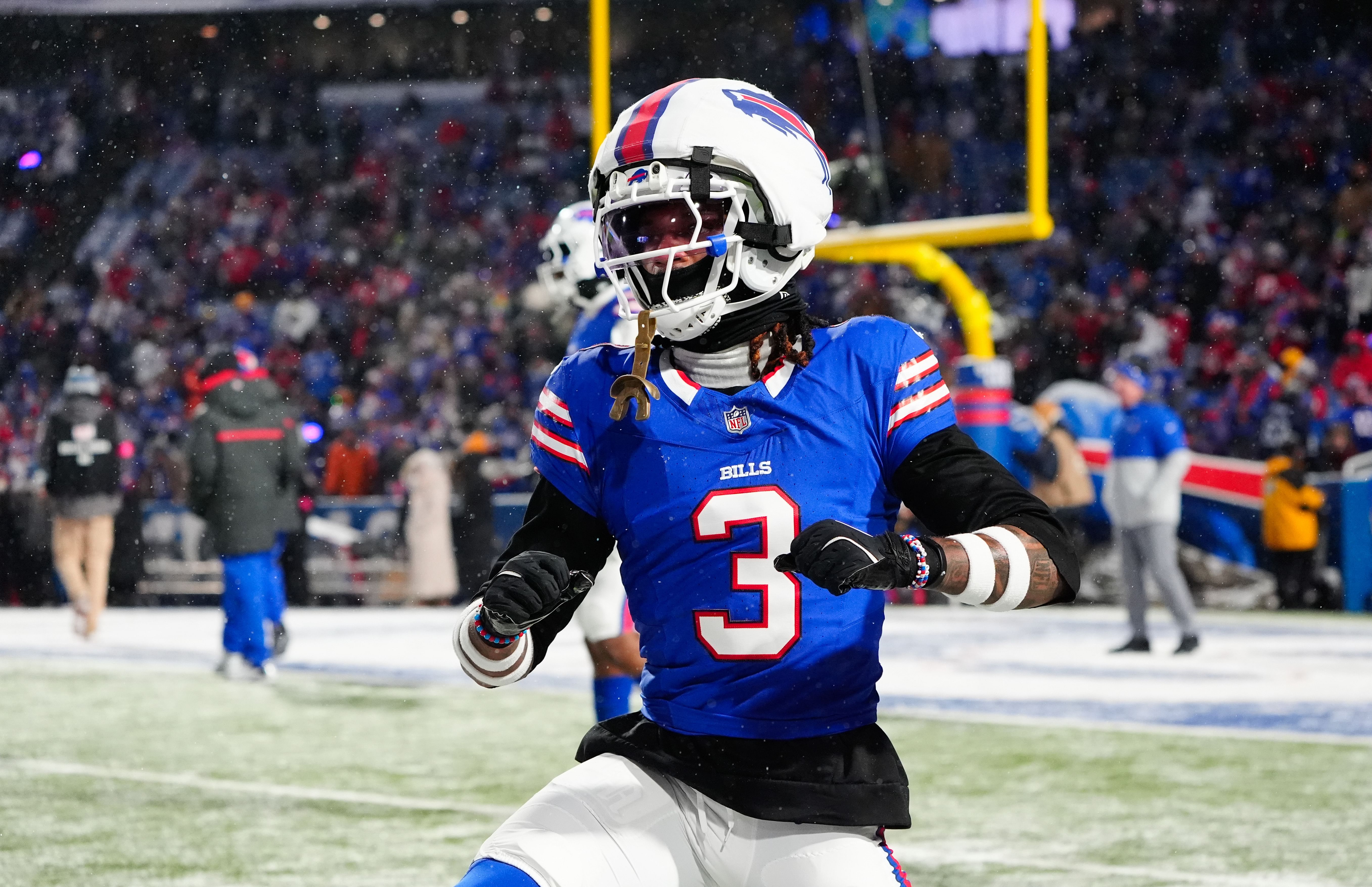 Damar Hamlin at AFC Divisional Round- Baltimore Ravens at Buffalo Bills - Source: Imagn