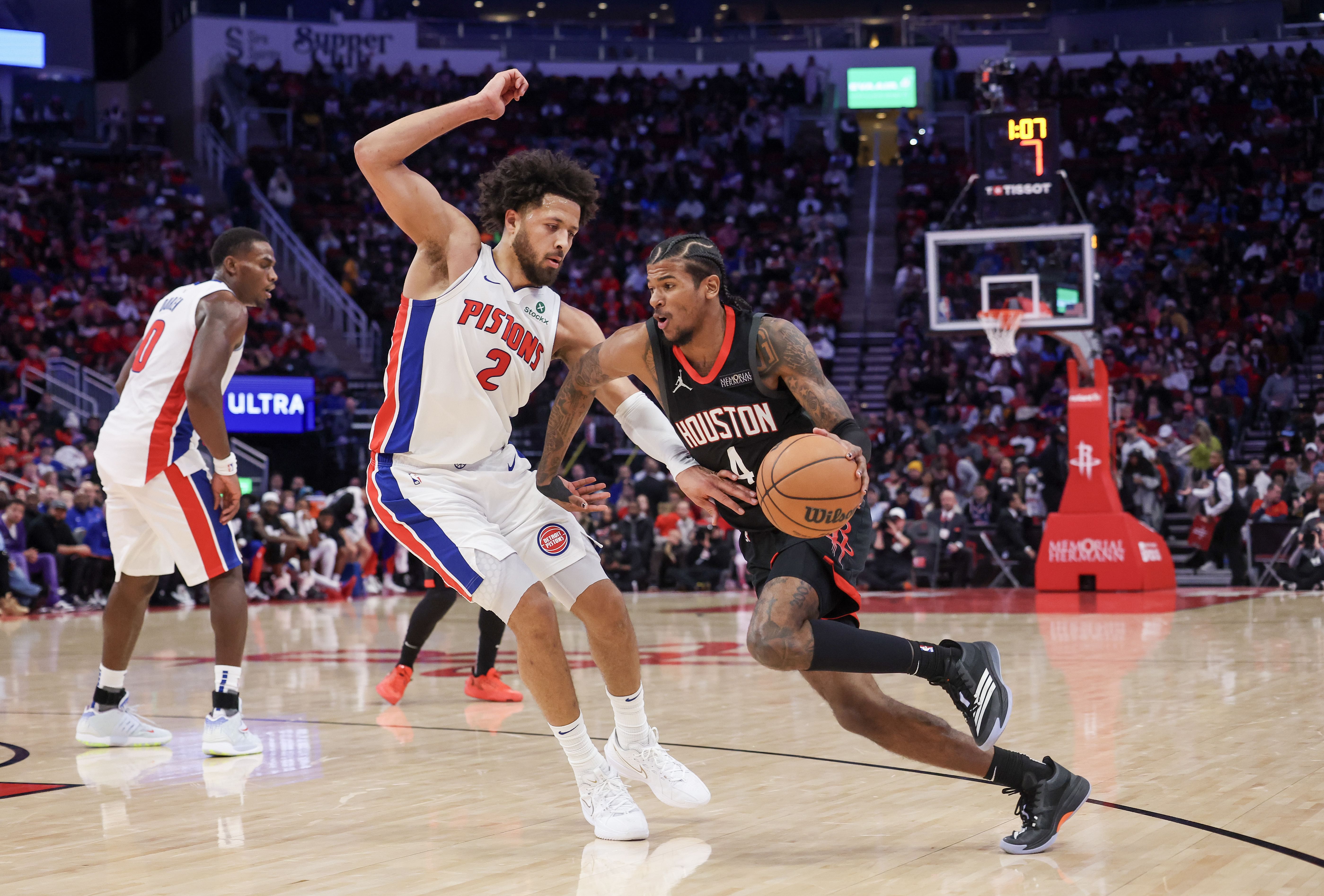 NBA: Detroit Pistons at Houston Rockets - Source: Imagn