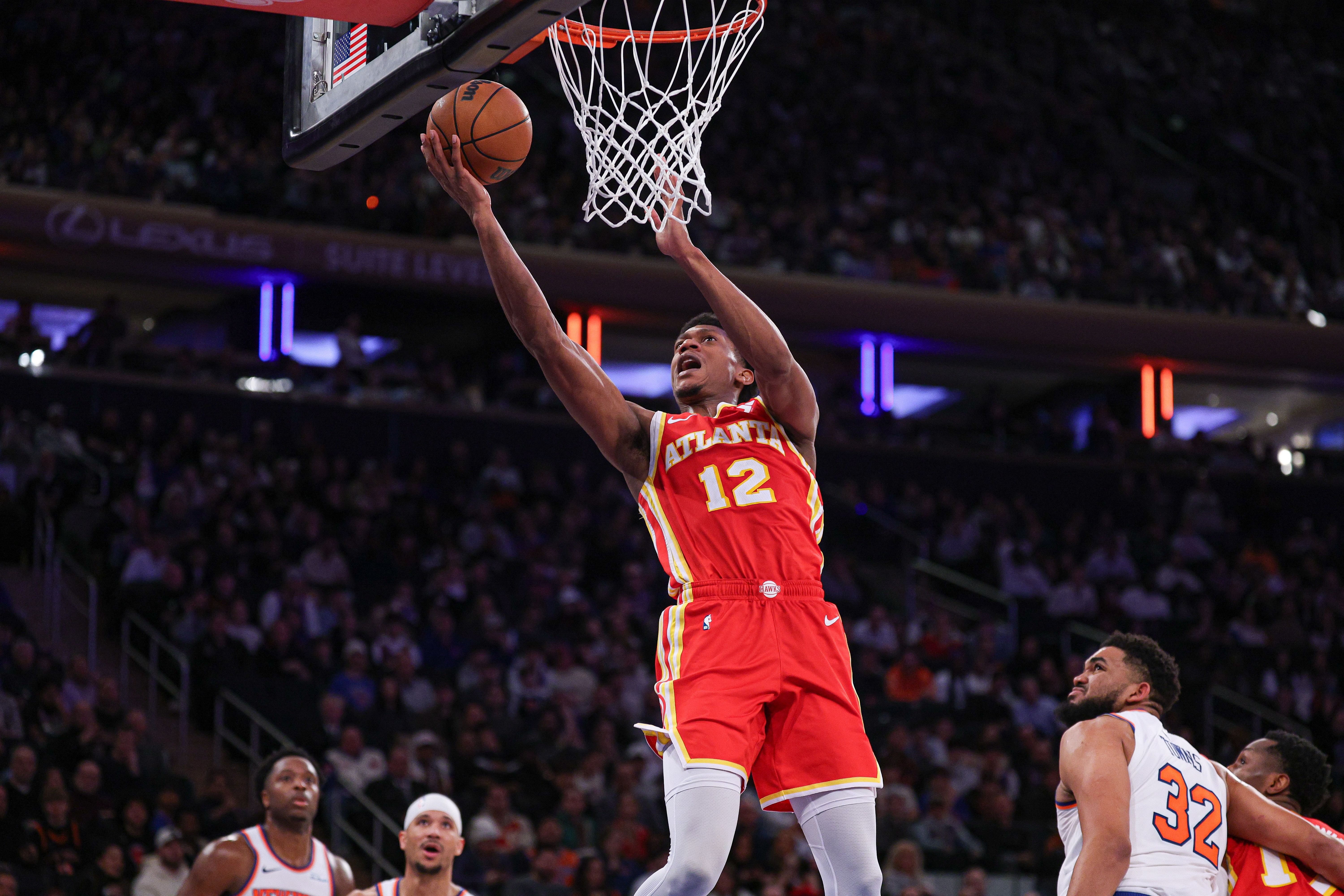 Atlanta Hawks forward De&#039;Andre Hunter (Image Credit: Vincent Carchietta-Imagn Images)