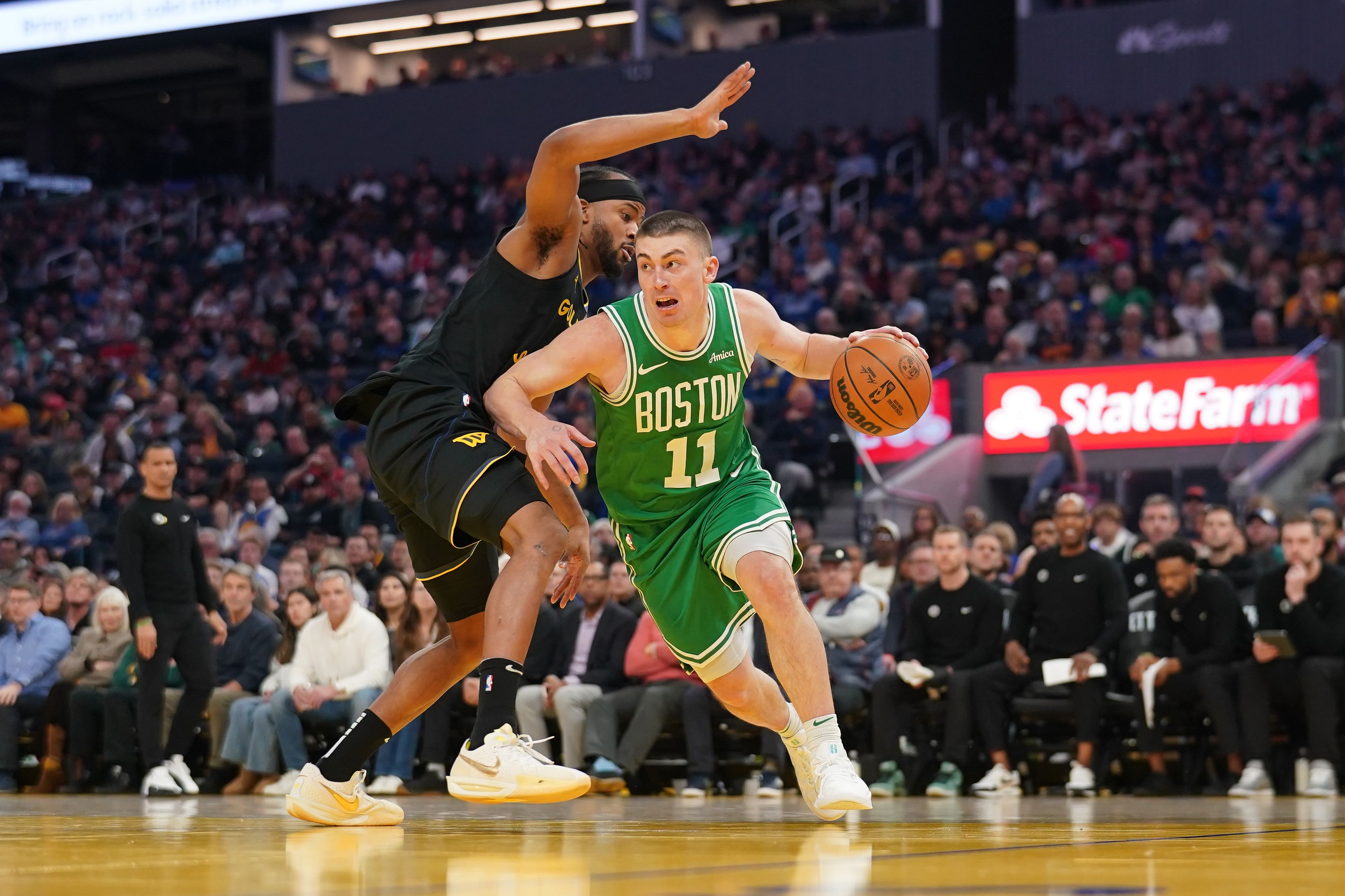 Boston Celtics point guard Payton Pritchard (Image Credit: Cary Edmondson-Imagn Images)