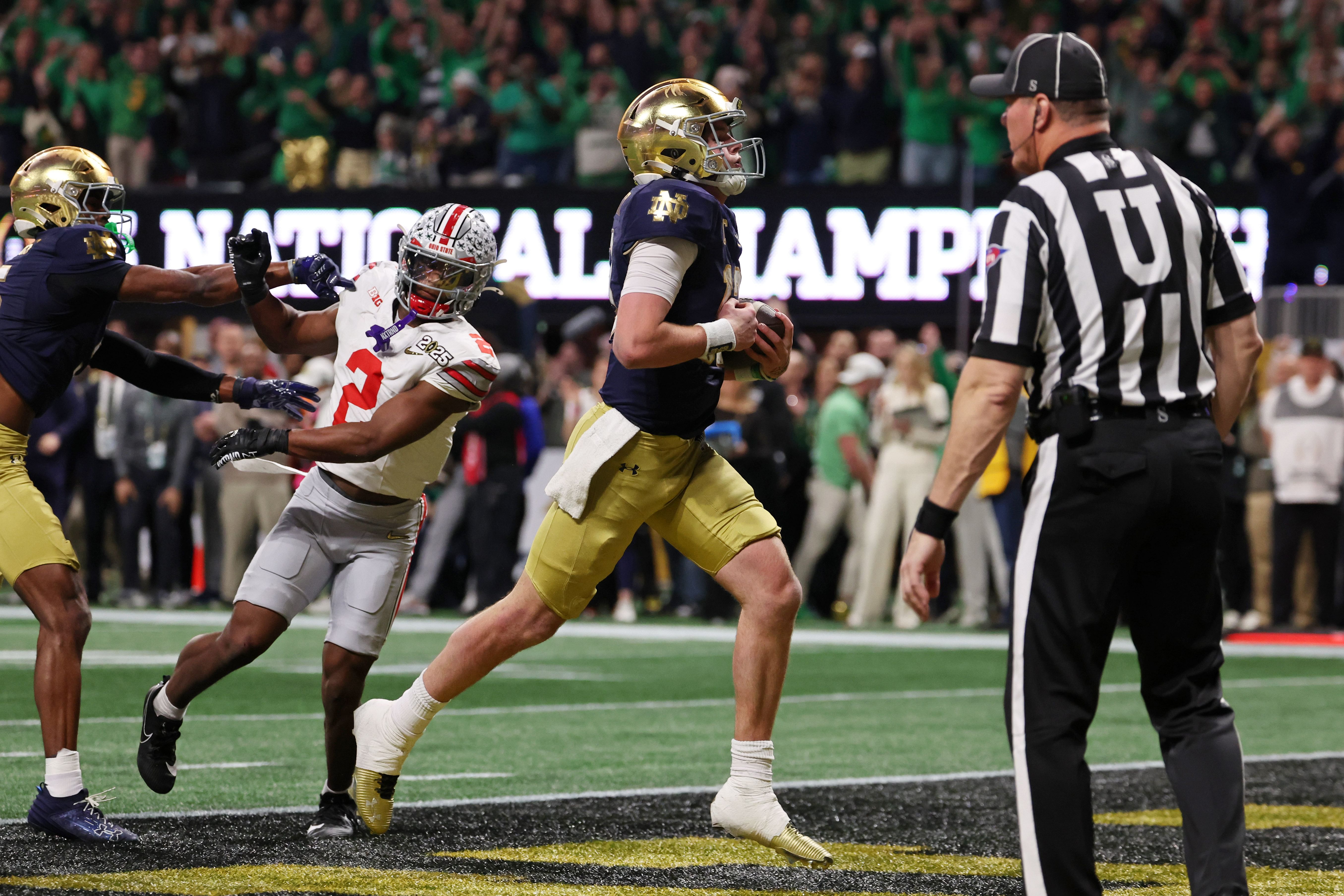 NCAA Football: CFP National Championship-Ohio State at Notre Dame - Source: Imagn