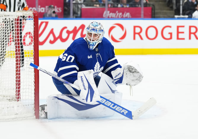 Maple Leafs starting goalie: Insider shares projected starter for Toronto against Senators