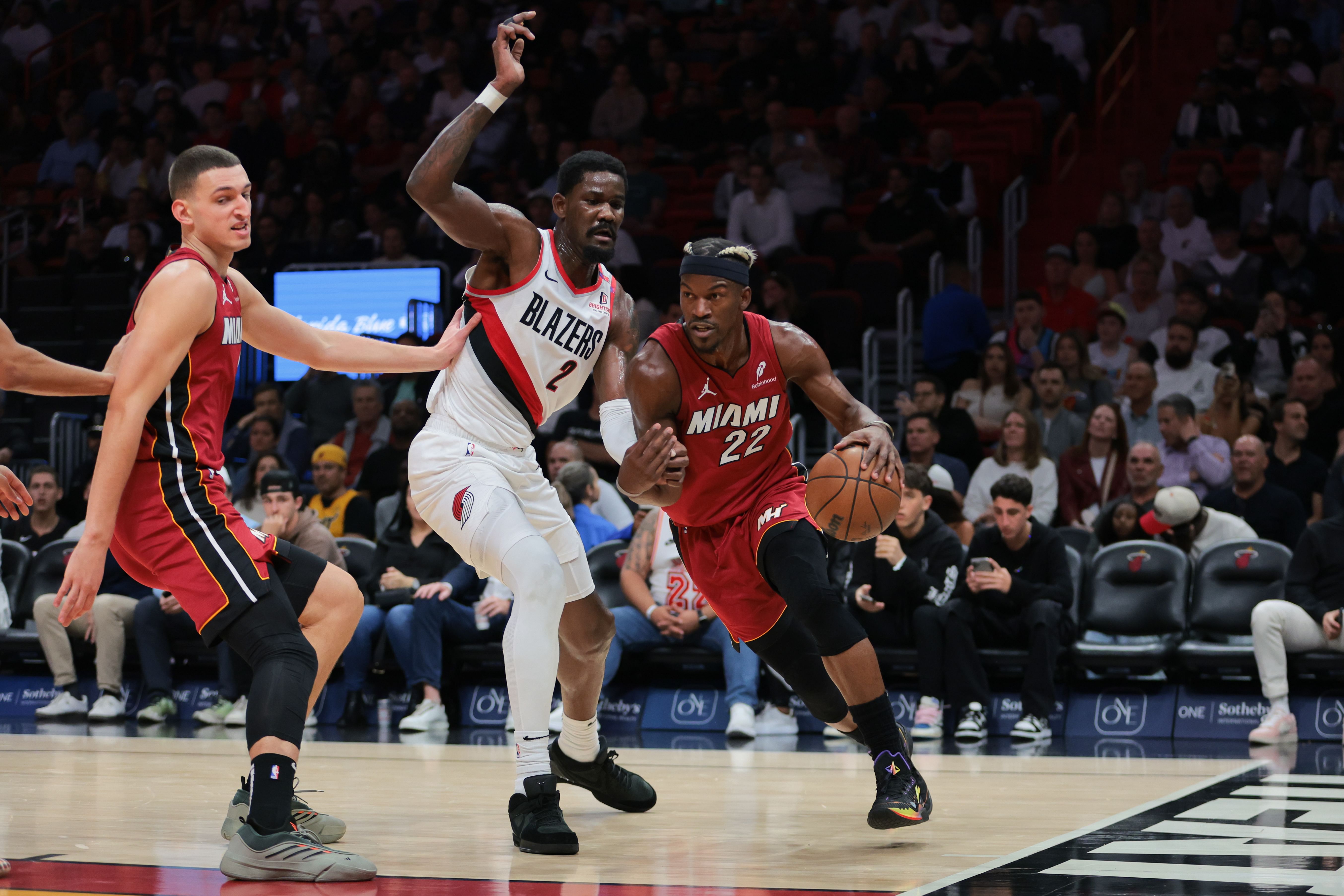 NBA: Portland Trail Blazers at Miami Heat - Source: Imagn