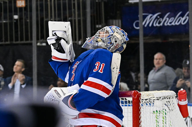 Rangers forward makes thoughts extremely clear on Igor Shesterkin's impressive record since return from injury
