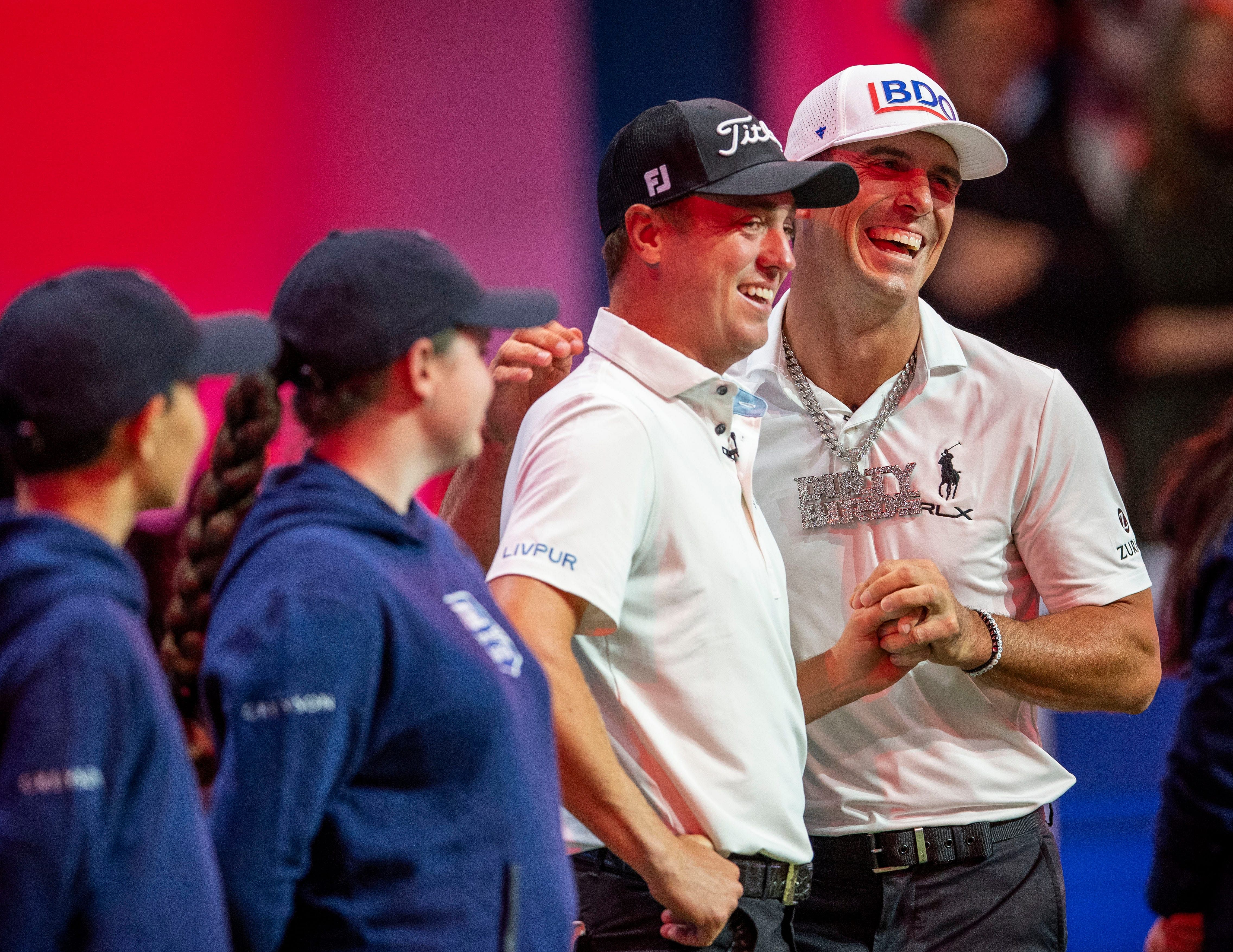 Justin Thomas and Billy Horschel of Atlanta Drive GC (Source: Imagn)