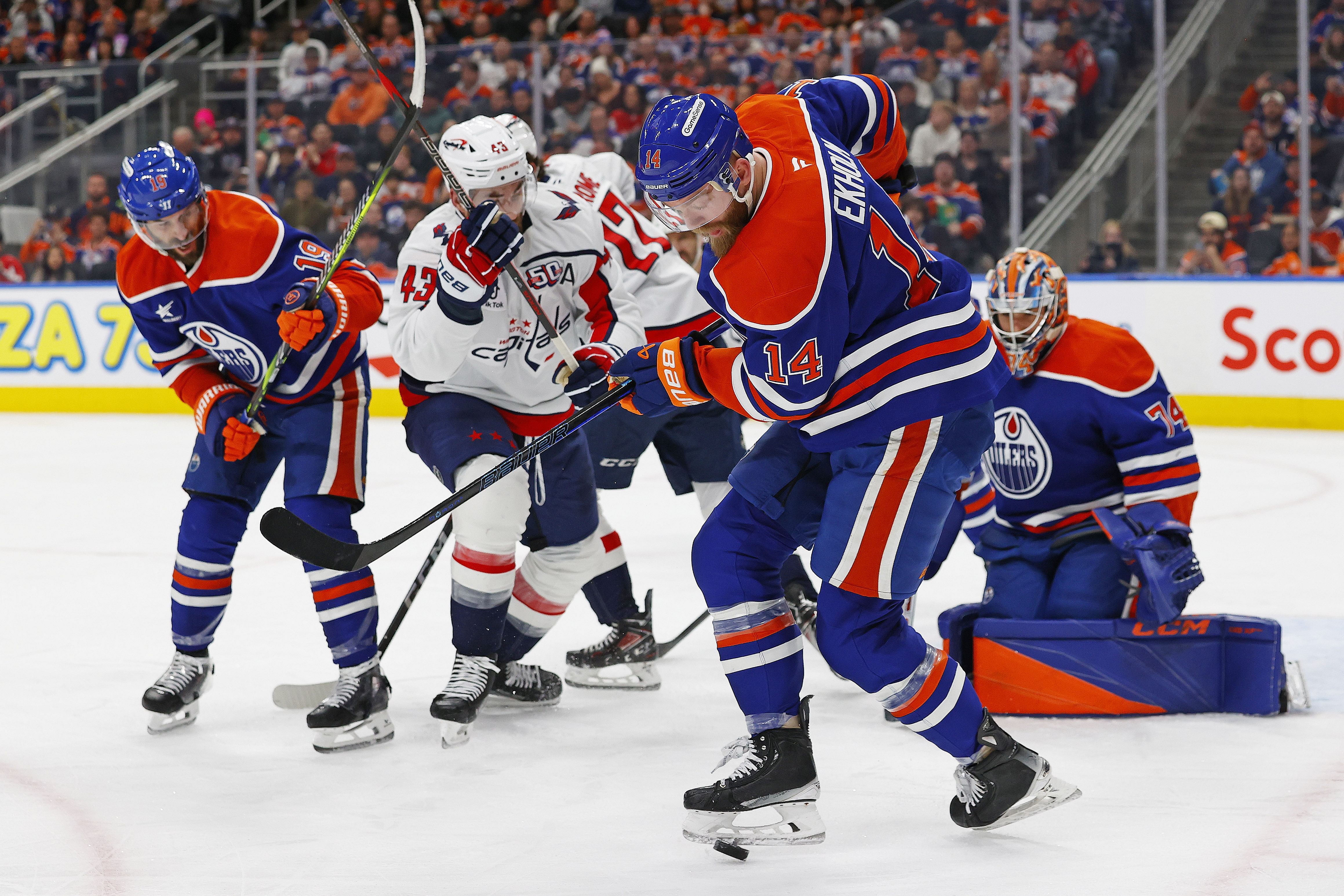 NHL: Washington Capitals at Edmonton Oilers - Source: Imagn