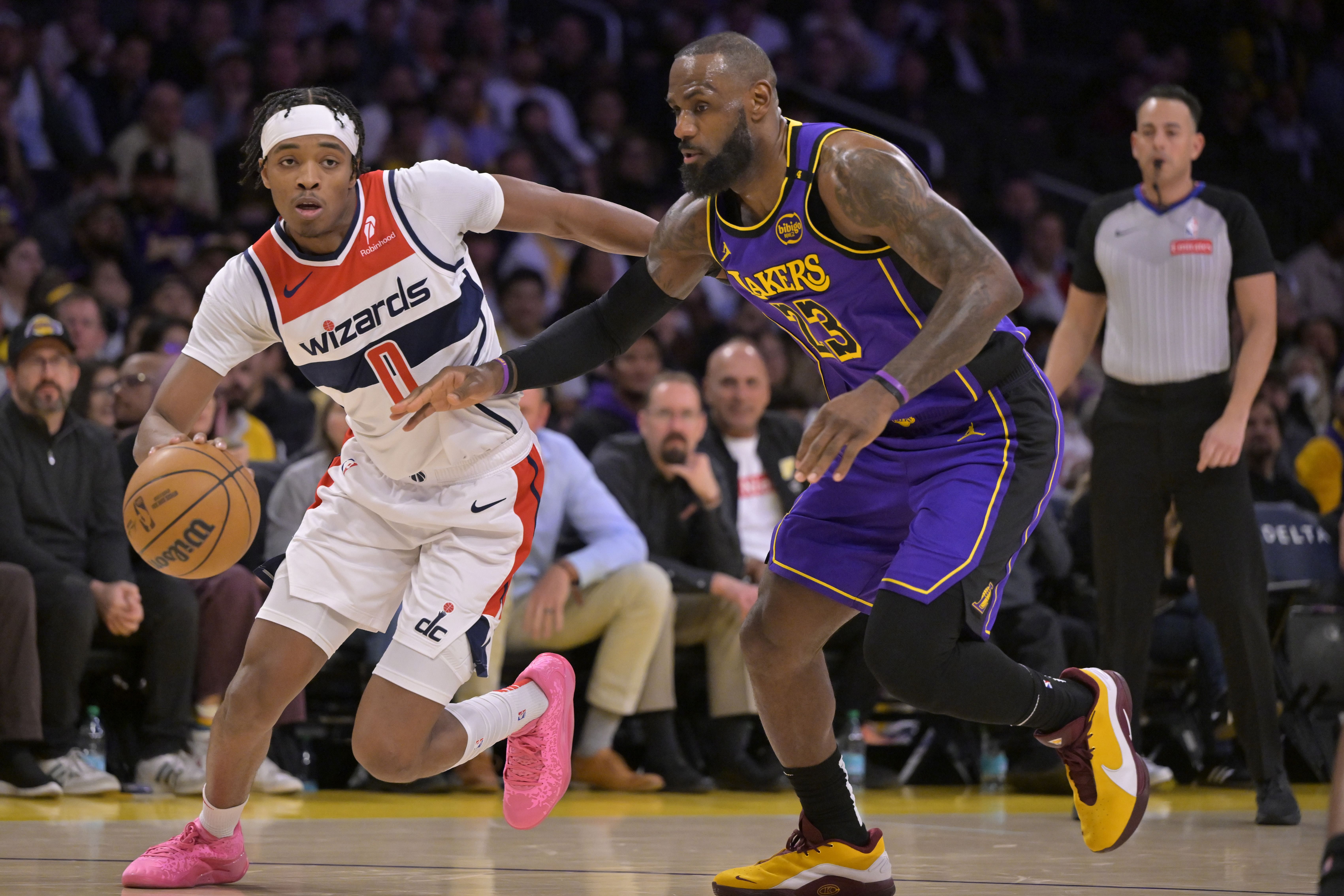 NBA: Washington Wizards at Los Angeles Lakers - Source: Imagn