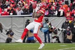 Travis Kelce's teammate credits veteran TE for fueling a better performance during AFC title game vs. Bills