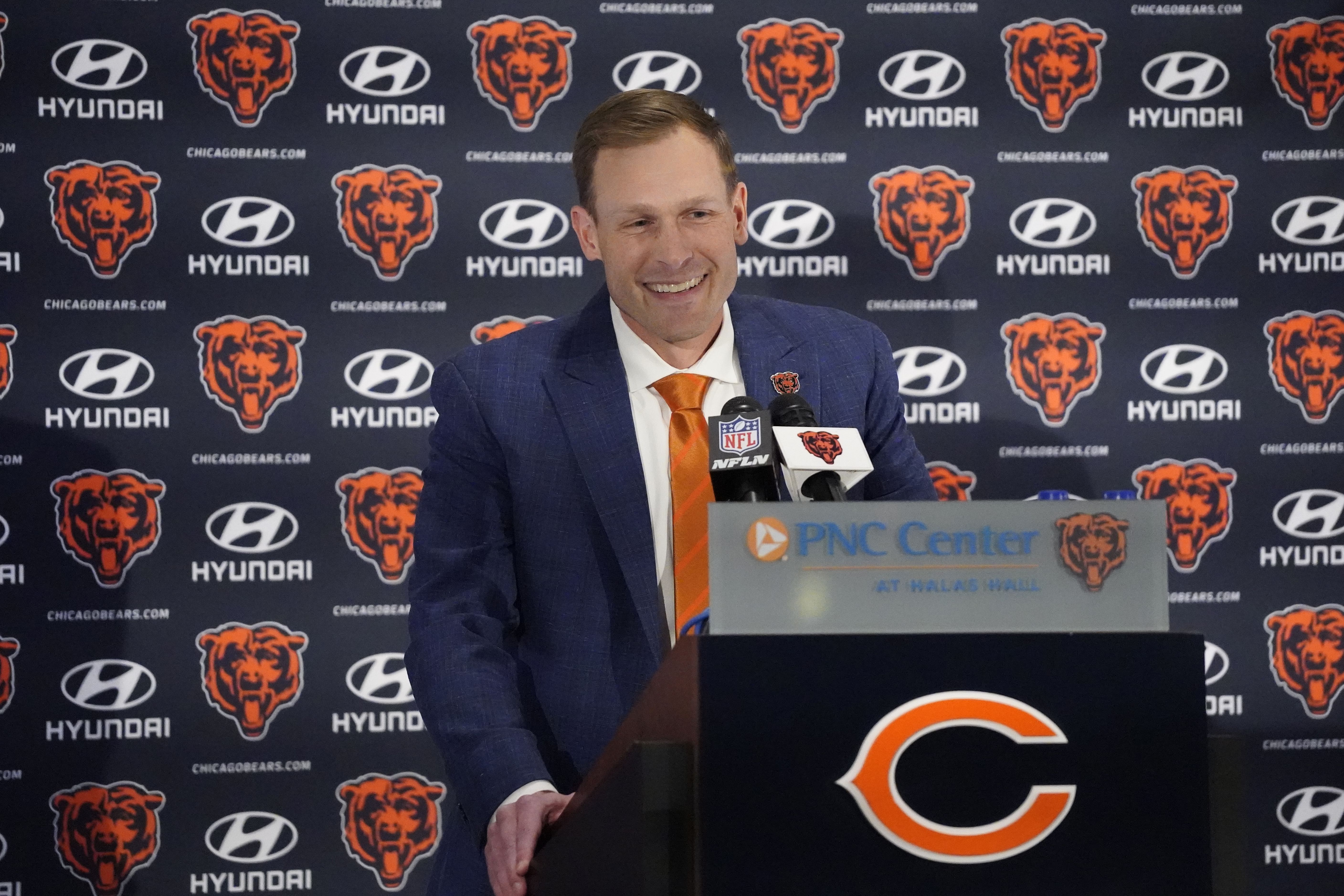 NFL: Chicago Bears head coach Ben Johnson introductory press conference - Source: Imagn