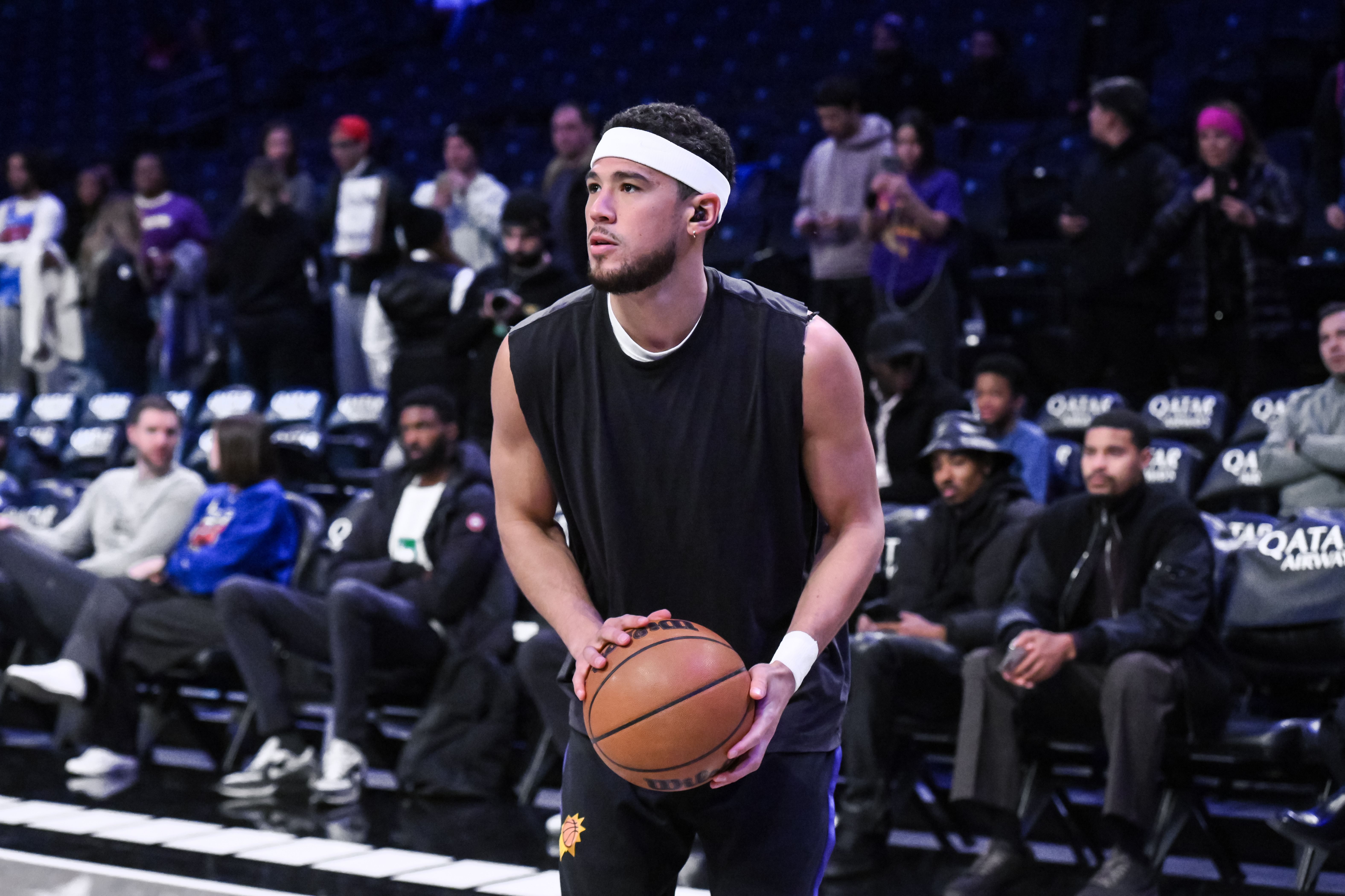 Devin Booker paid tribute to Tom Hanks (Image Source: Imagn)