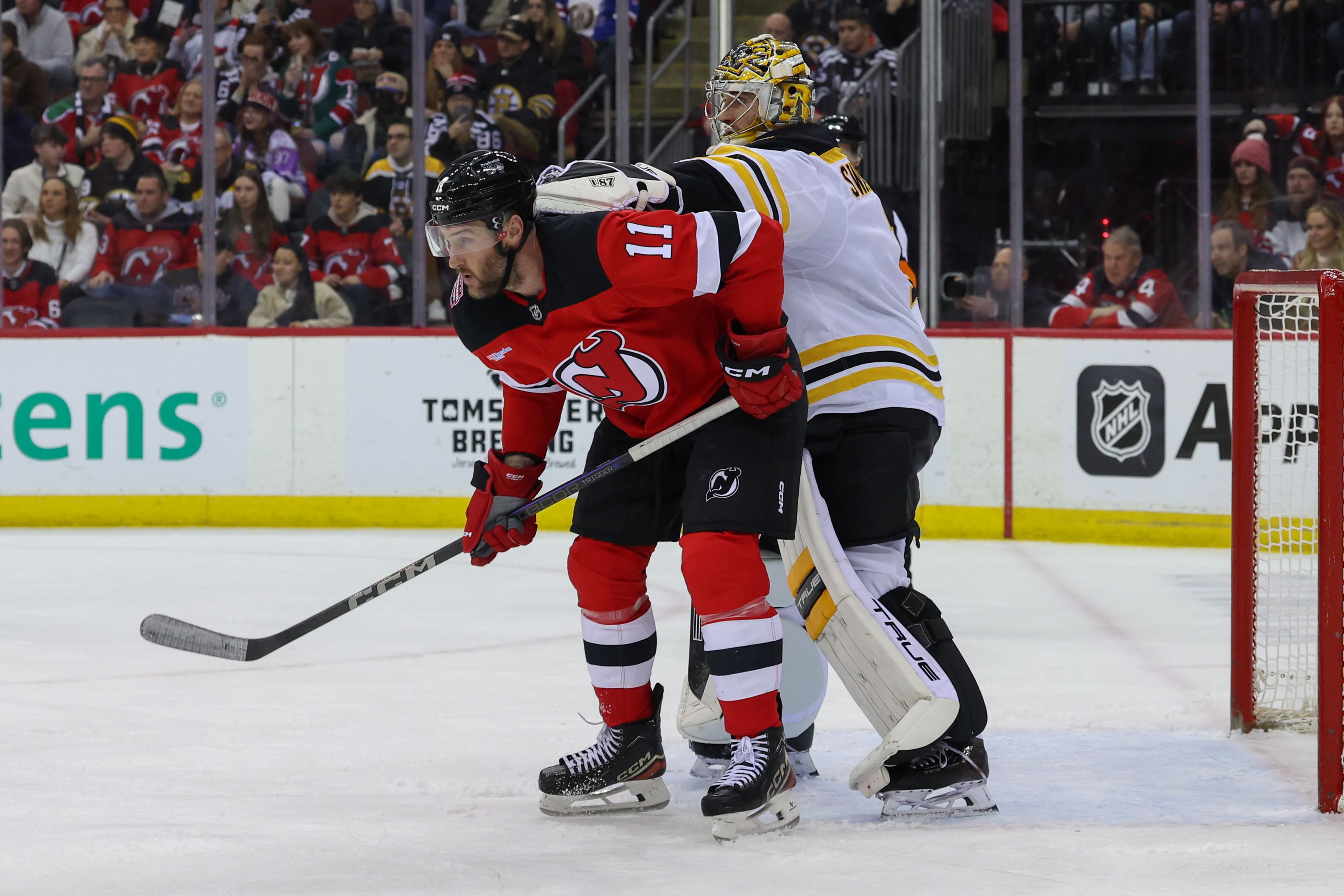 NHL: Boston Bruins at New Jersey Devils - Source: Imagn