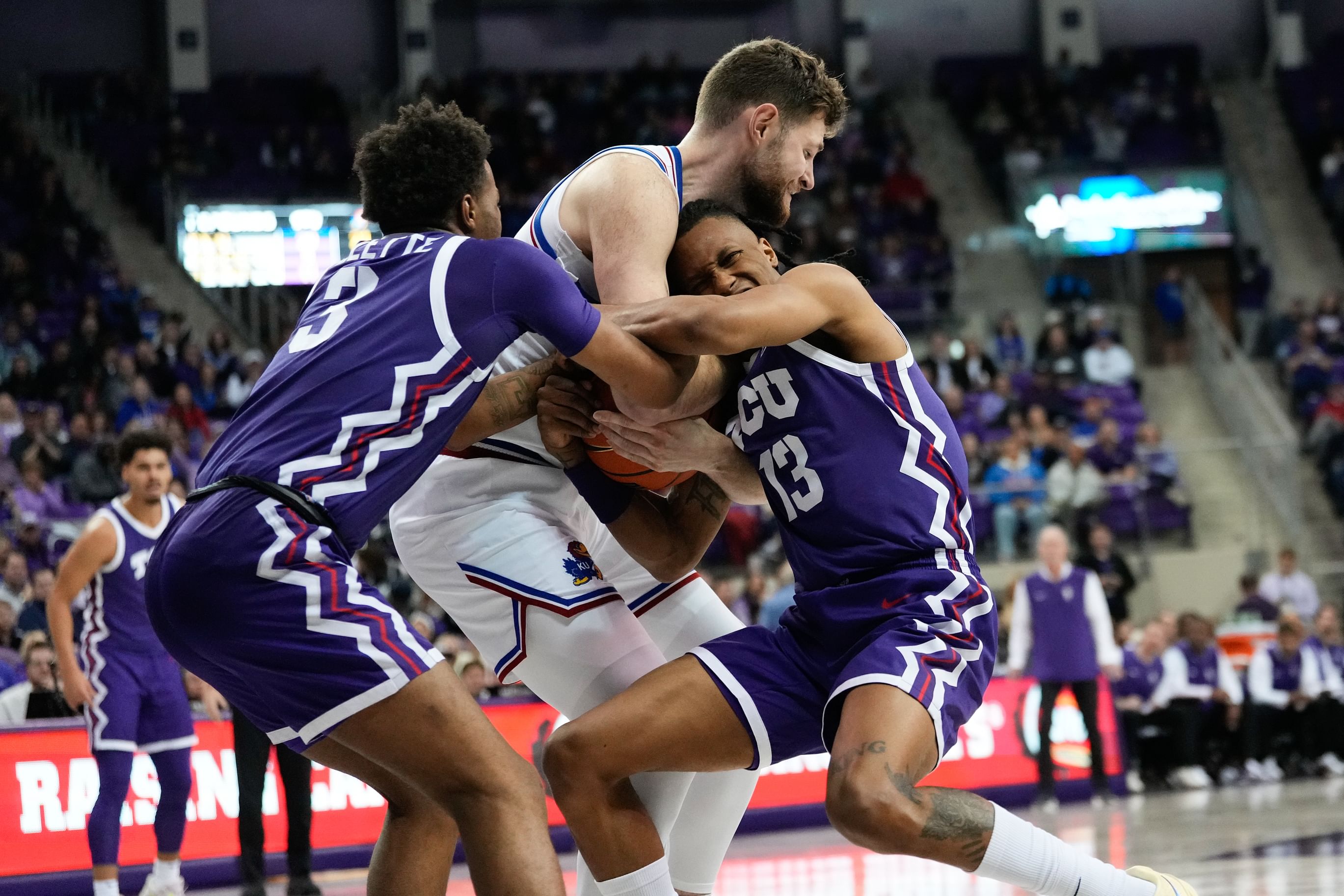 NCAA Basketball: Kansas at Texas Christian - Source: Imagn