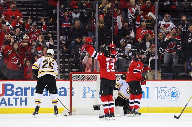 NHL: Boston Bruins at New Jersey Devils - Source: Imagn