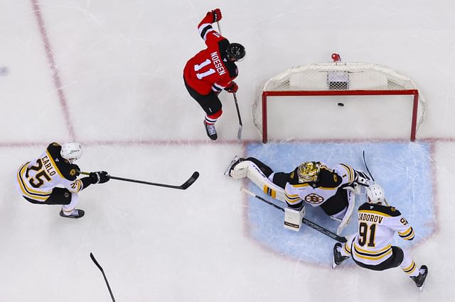 NHL: Boston Bruins at New Jersey Devils - Source: Imagn