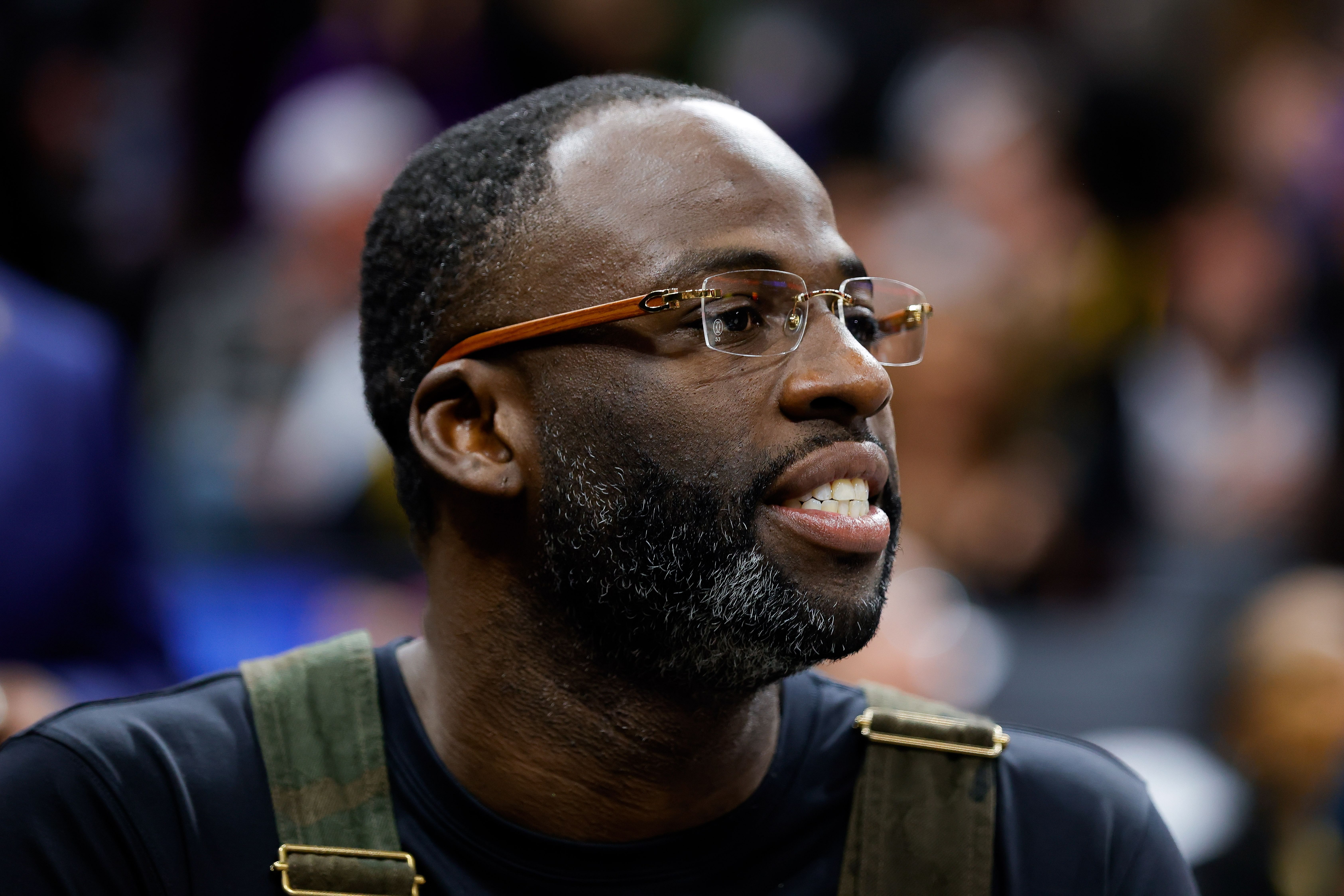 Draymond Green still recovering from calf injury. (Photo: IMAGN)