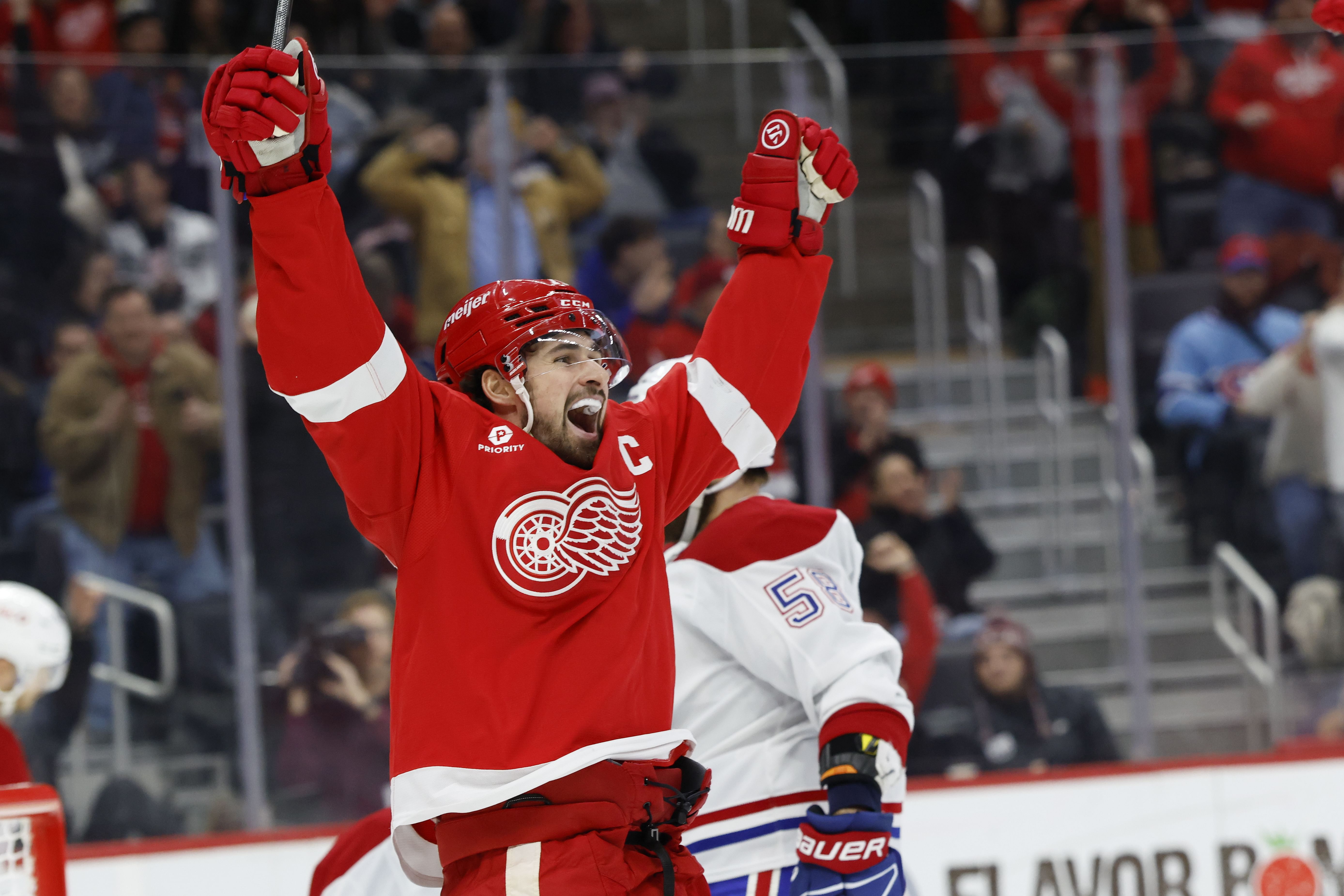 NHL: Montreal Canadiens at Detroit Red Wings - Source: Imagn