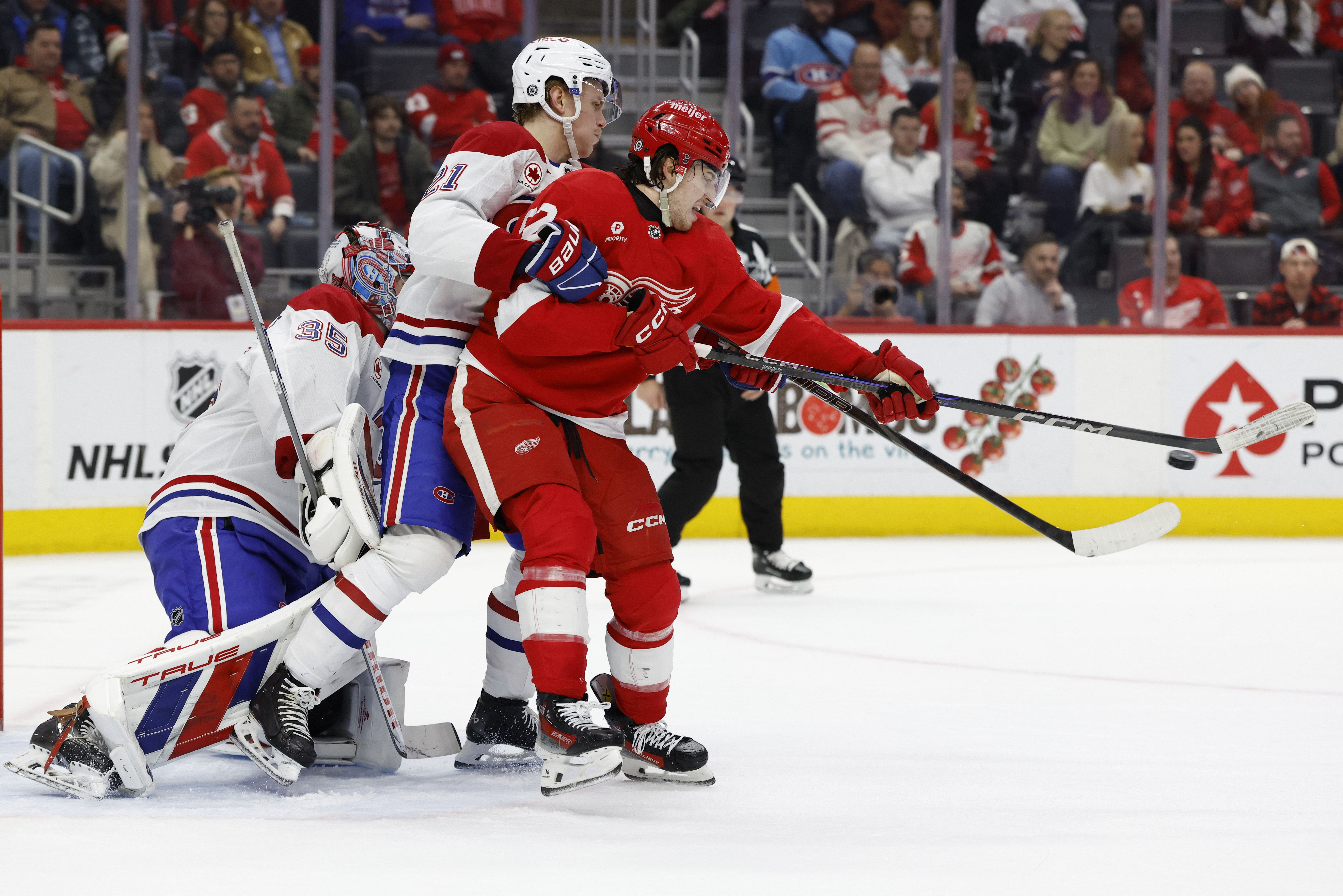 NHL: Montreal Canadiens at Detroit Red Wings - Source: Imagn