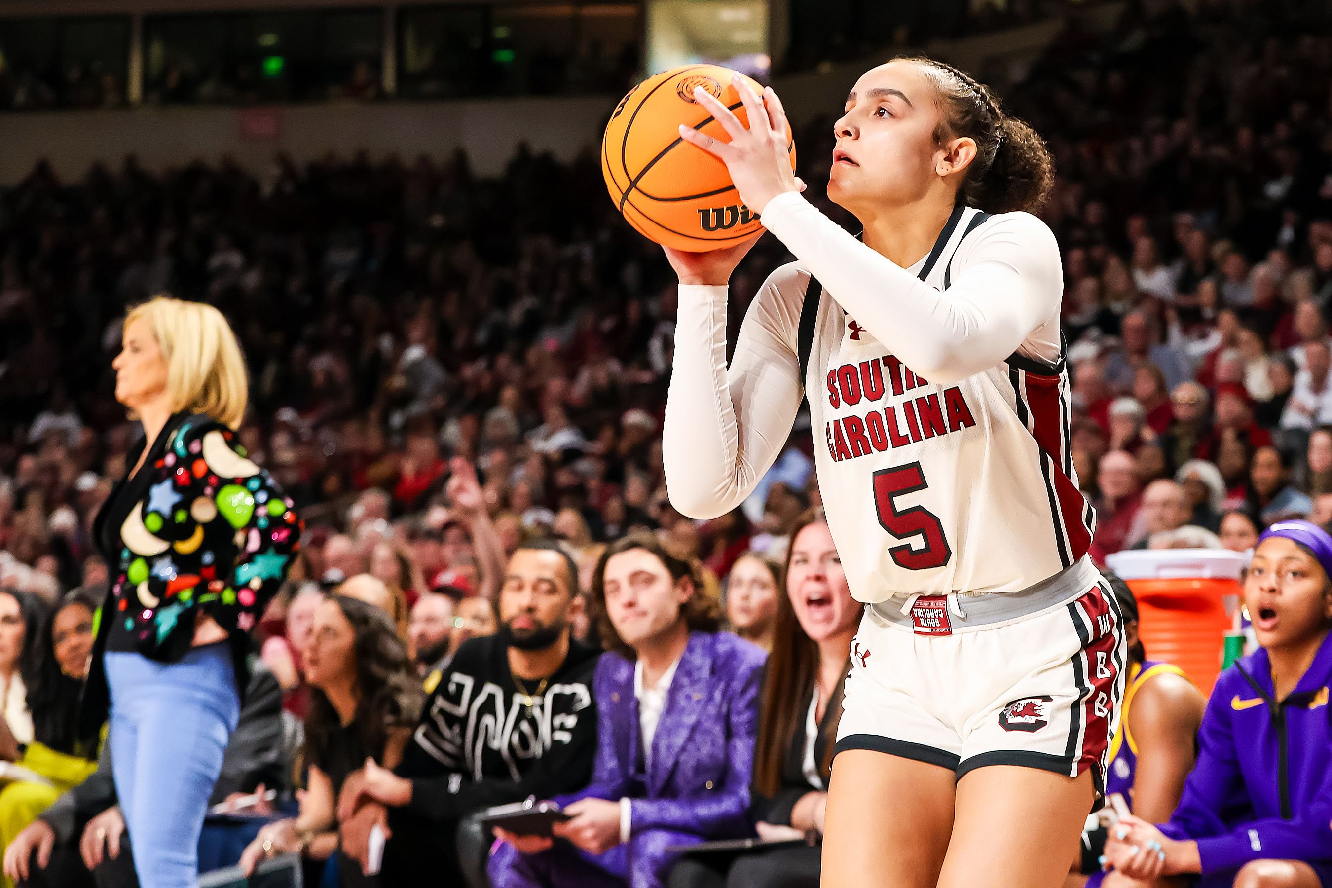 NCAA Womens Basketball: Louisiana State at South Carolina - Source: Imagn