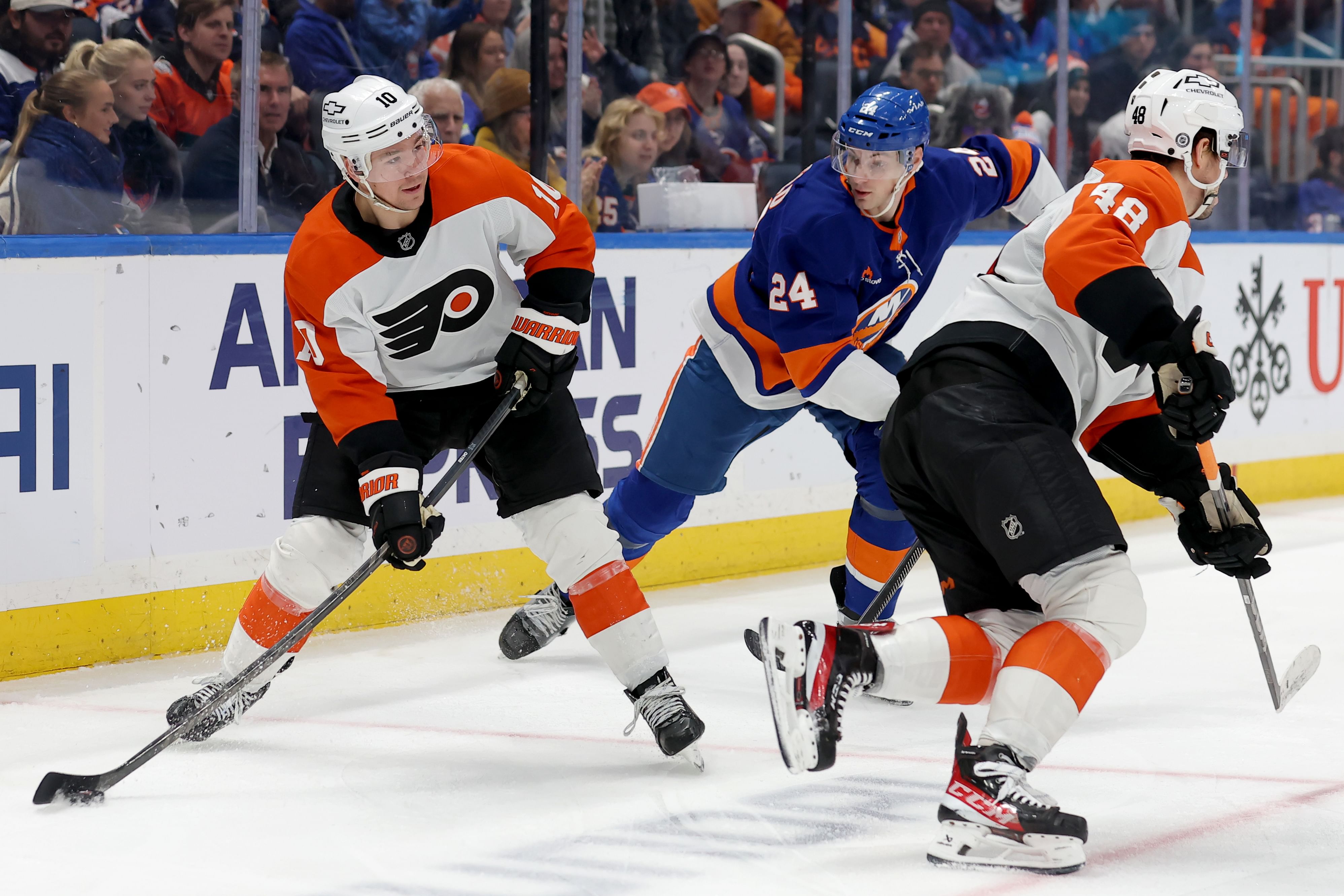 NHL: Philadelphia Flyers at New York Islanders - Source: Imagn