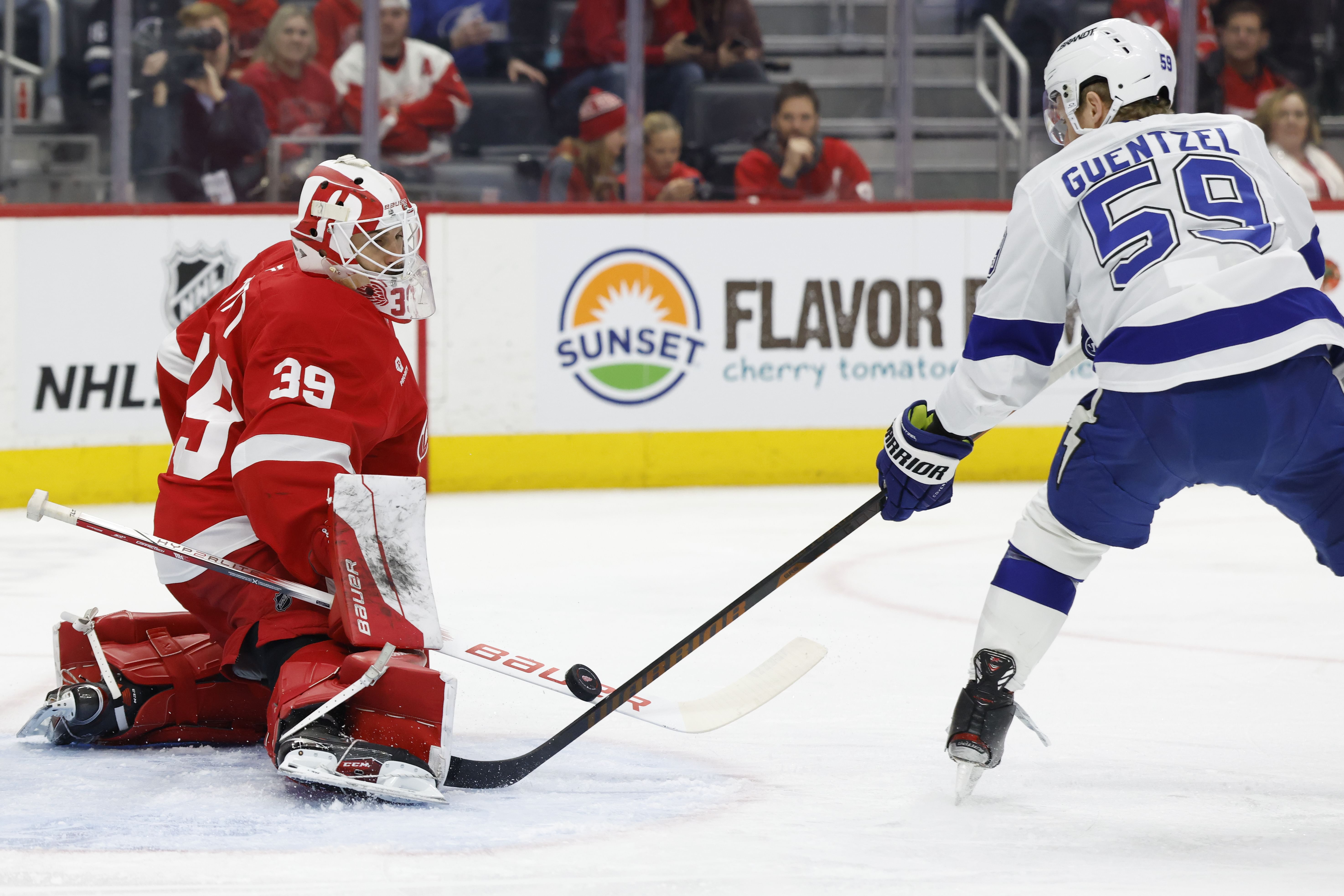 NHL: Tampa Bay Lightning at Detroit Red Wings - Source: Imagn