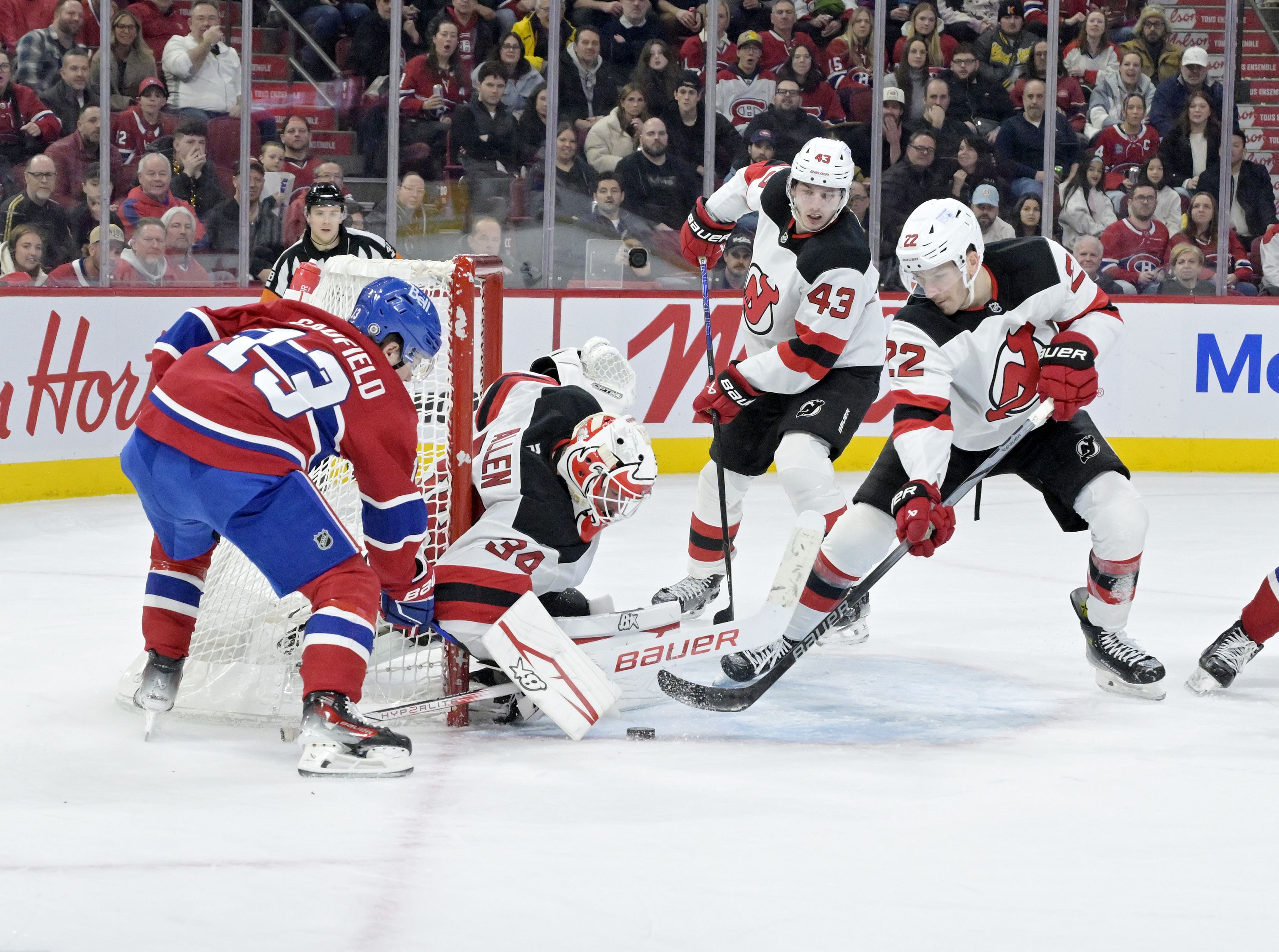 NHL: New Jersey Devils at Montreal Canadiens - Source: Imagn