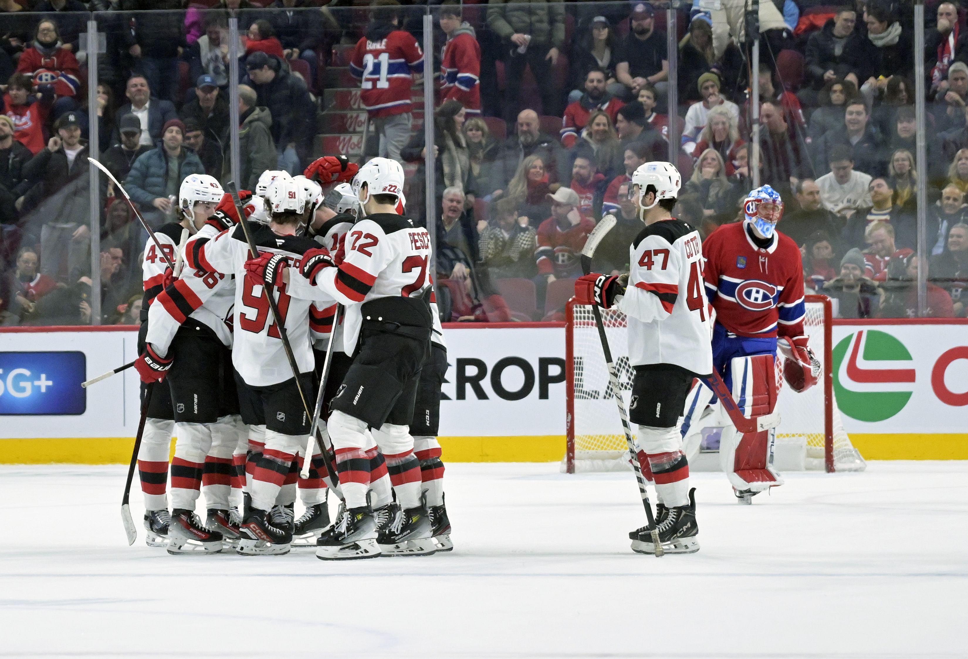 NHL: New Jersey Devils at Montreal Canadiens - Source: Imagn