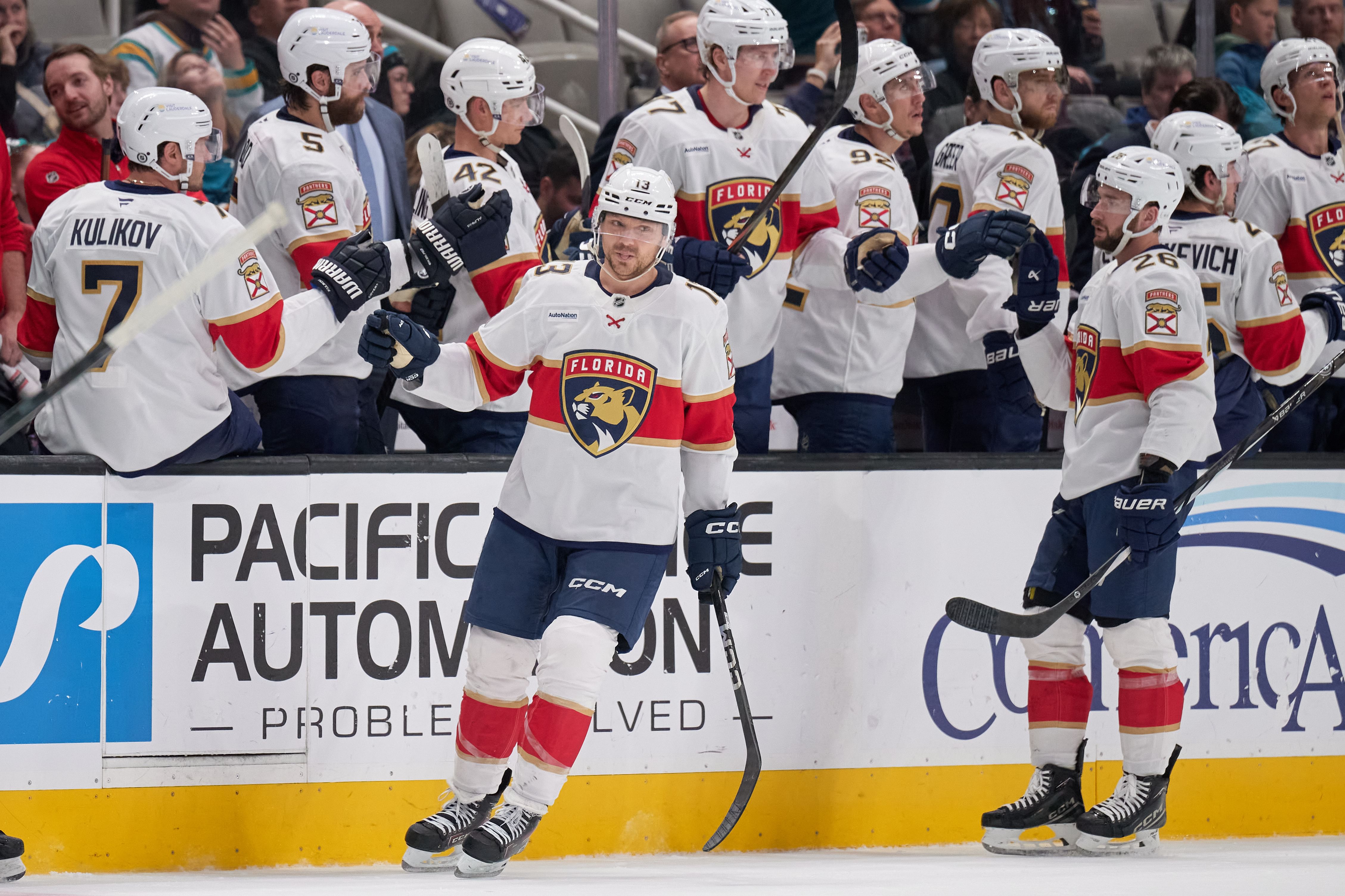 NHL: Florida Panthers at San Jose Sharks - Source: Imagn