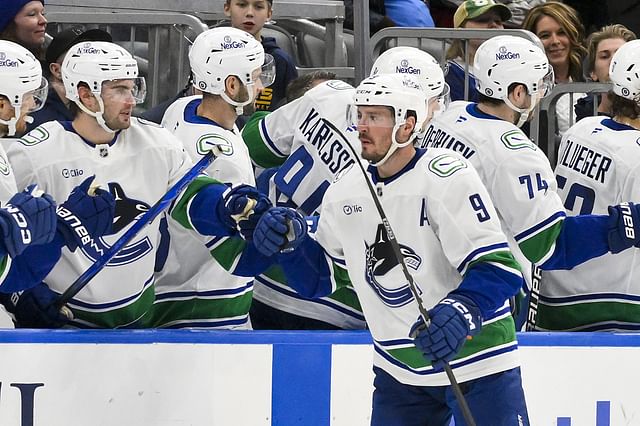 NHL: Vancouver Canucks at St. Louis Blues - Source: Imagn