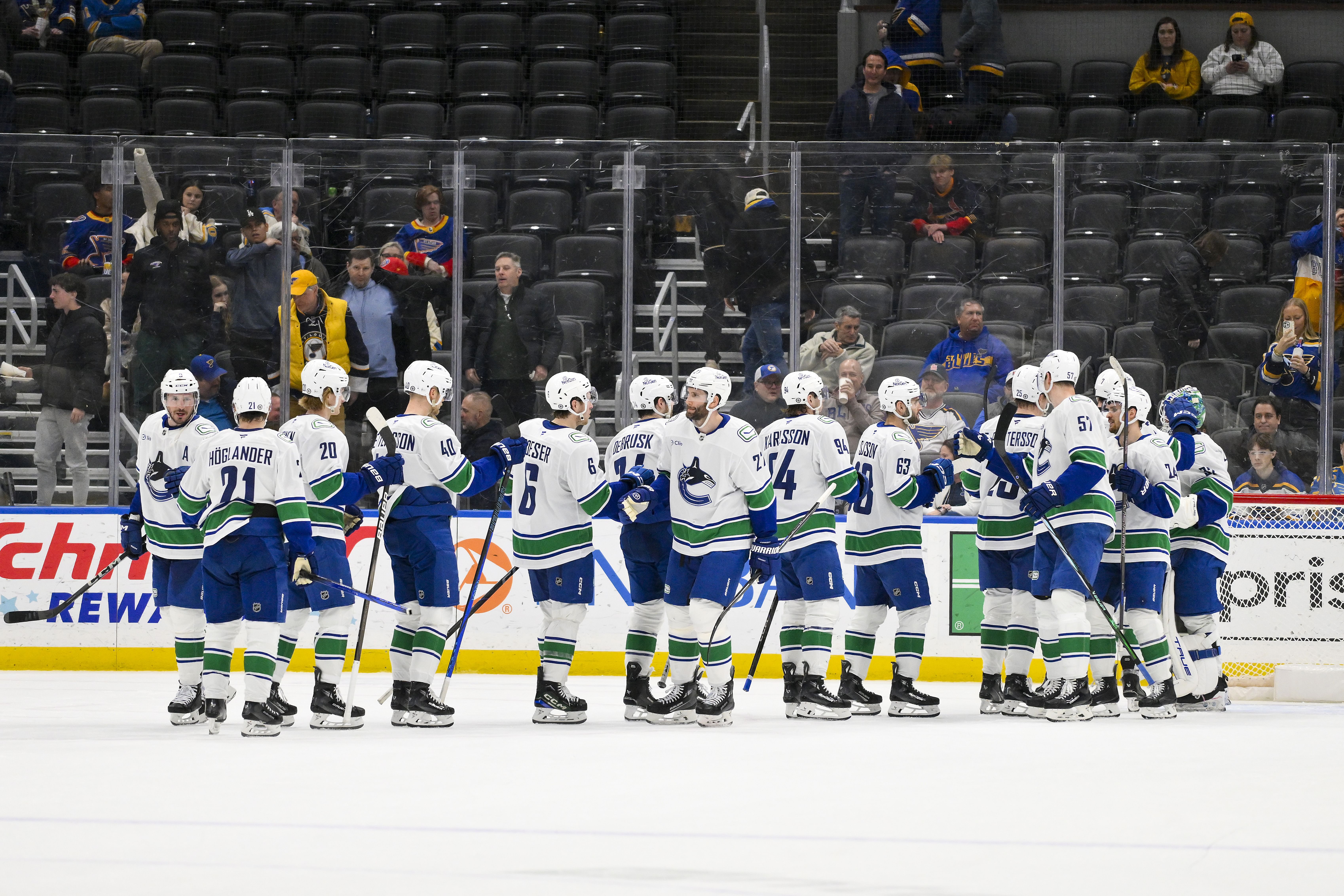 NHL: Vancouver Canucks at St. Louis Blues - Source: Imagn