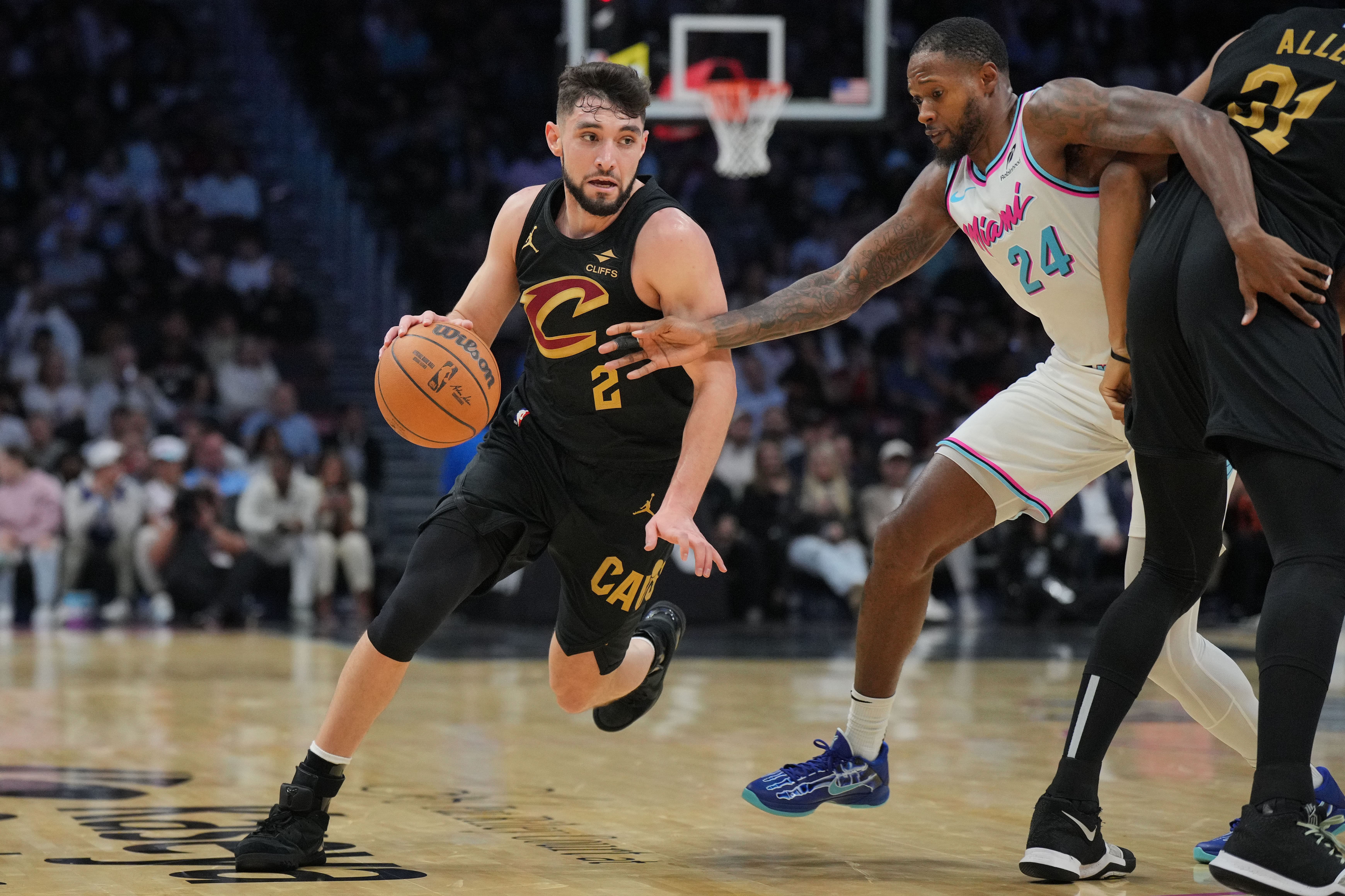 Cleveland Cavaliers point guard Ty Jerome (Image Credit: Jim Rassol-Imagn Images)