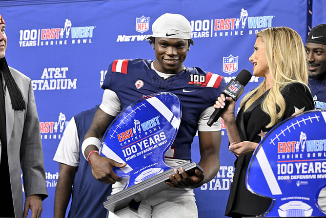 Jacory Croskey-Merritt stats last night: Looking at 2025 Shrine Bowl MVP's record in Arlington
