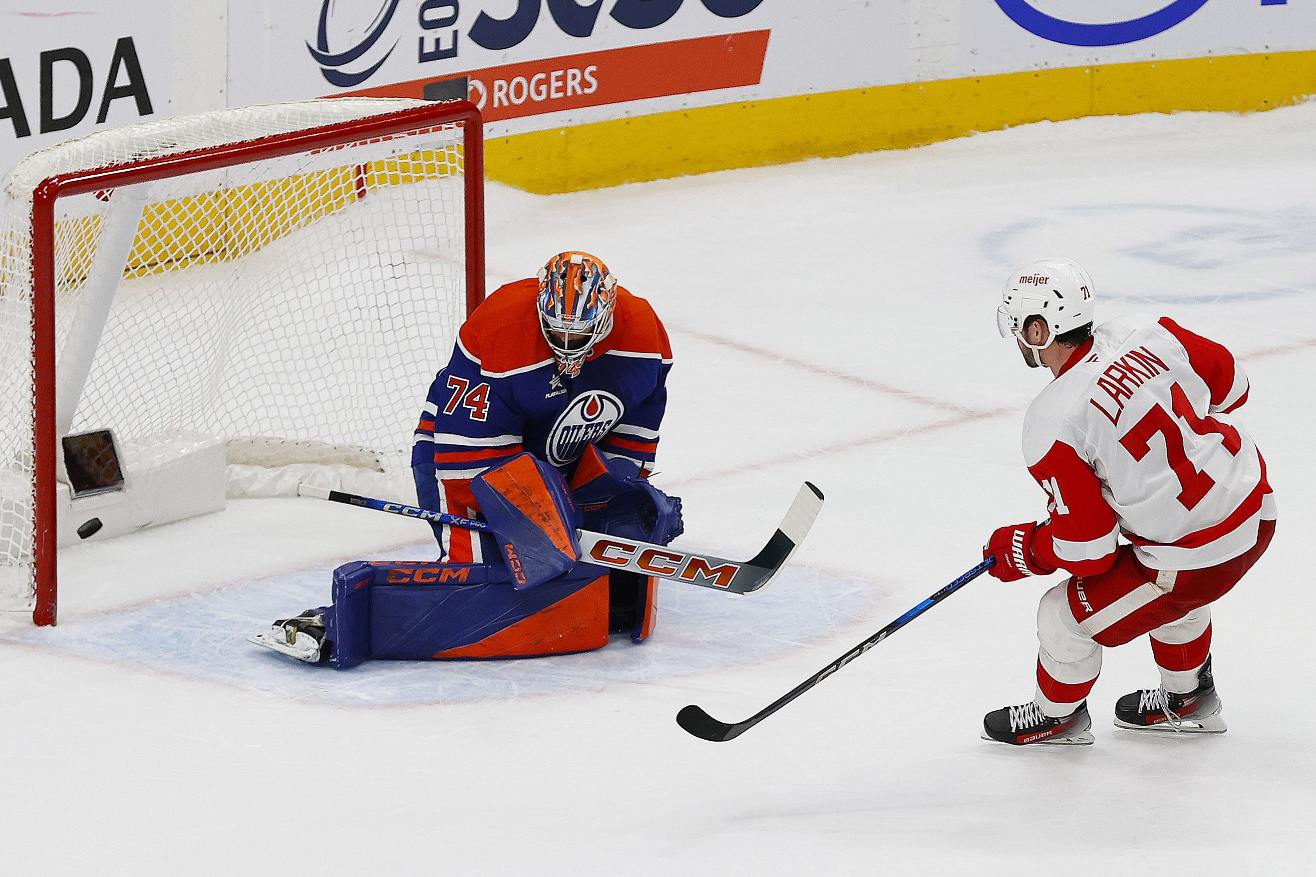 NHL: Detroit Red Wings at Edmonton Oilers - Source: Imagn