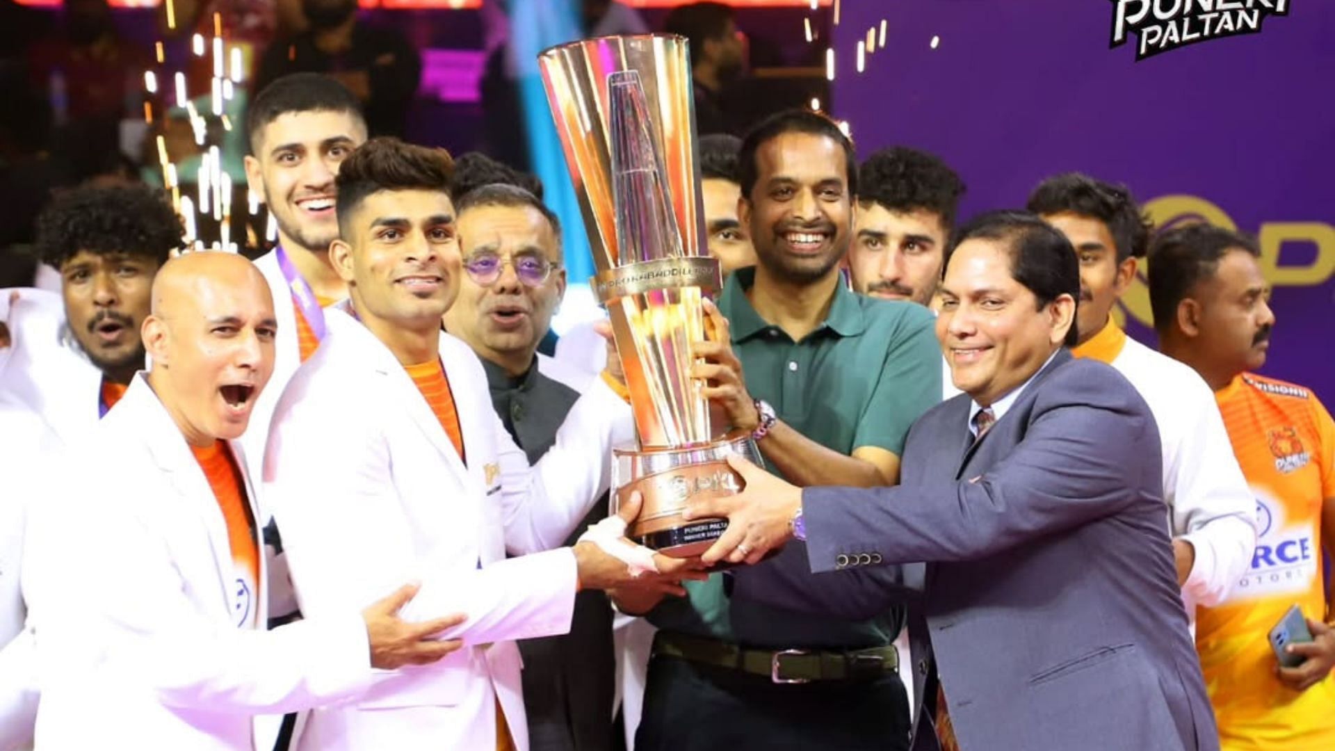 Puneri Paltan won the PKL season 10 title (Image via PKL)