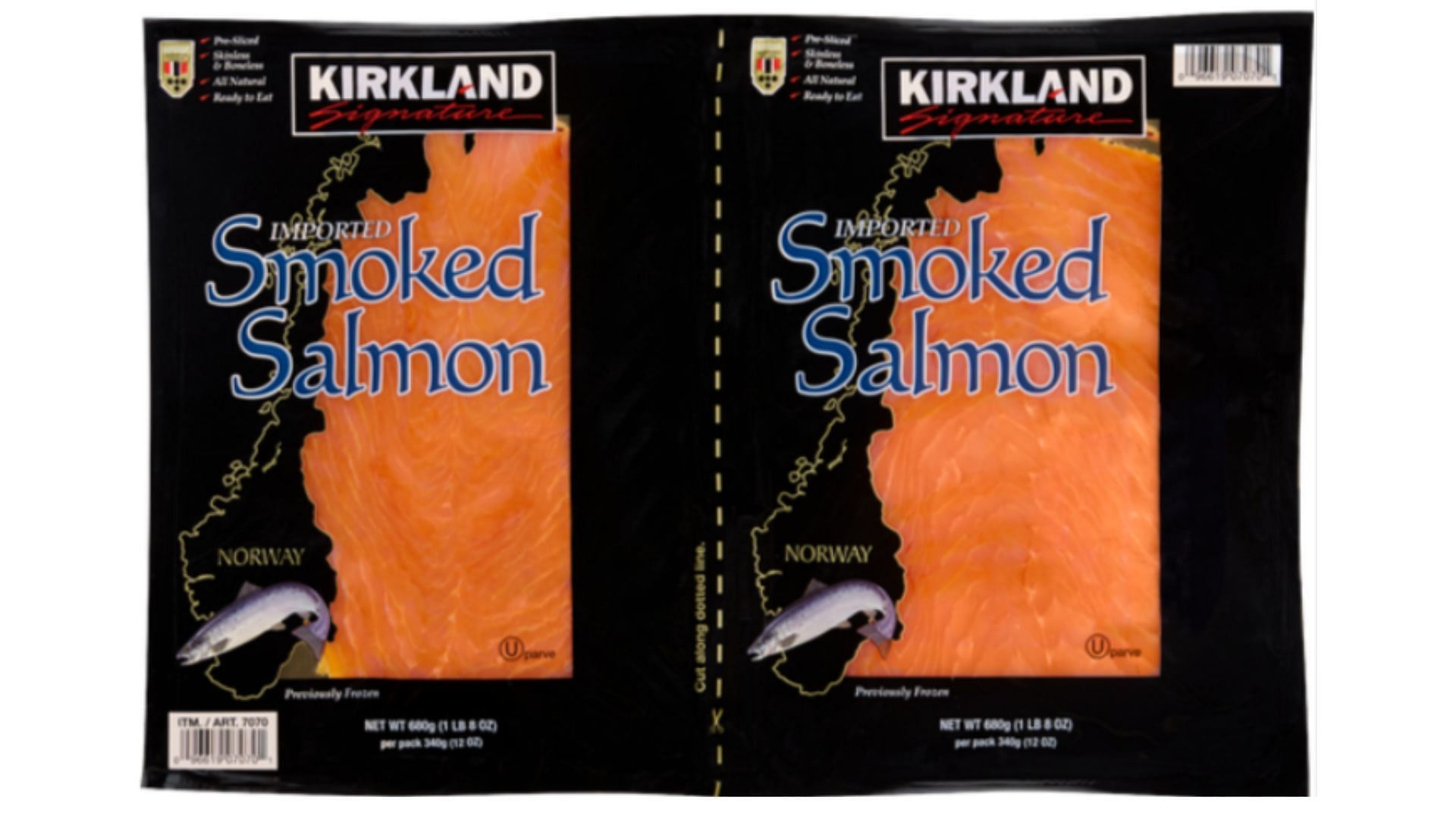 Kirkland Signature Smoked Salmon, 12 oz (Image via Costco Business Center)