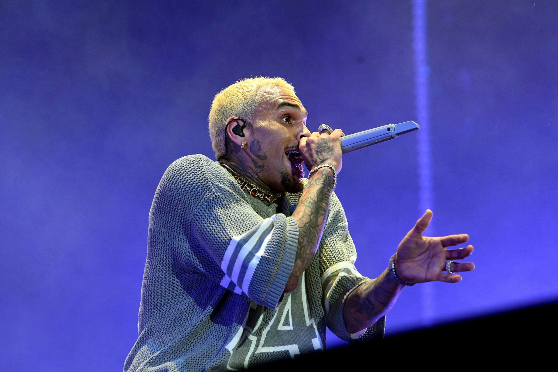 American Artist Chris Brown Performs In South Africa - Source: Getty